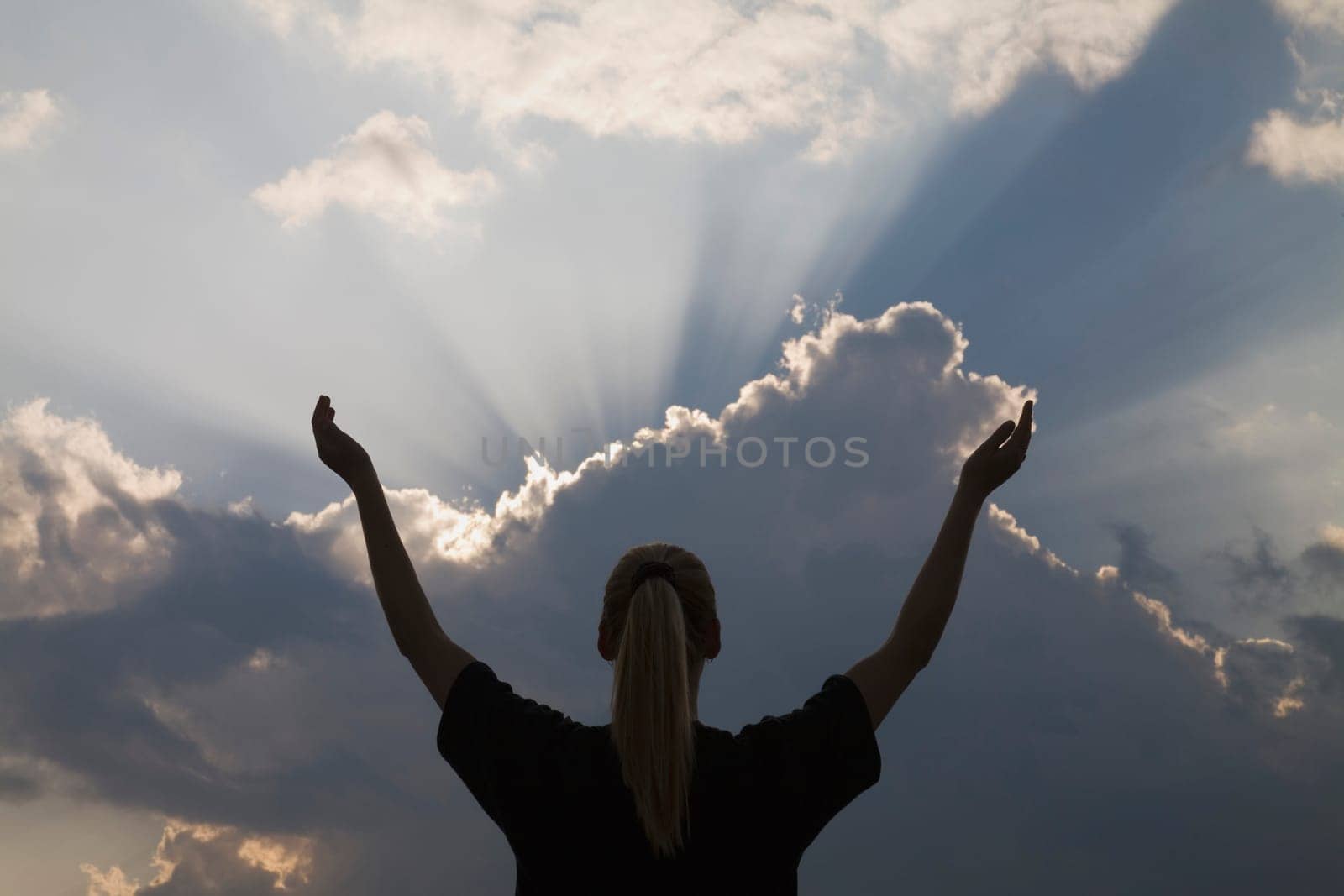 Woman in awe