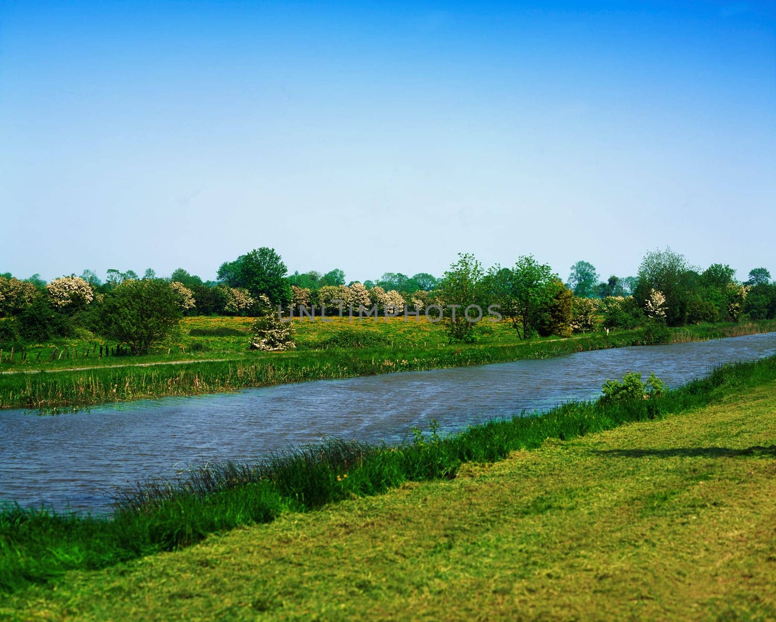 Grand Canal at Daingean, Co Offaly, Ireland