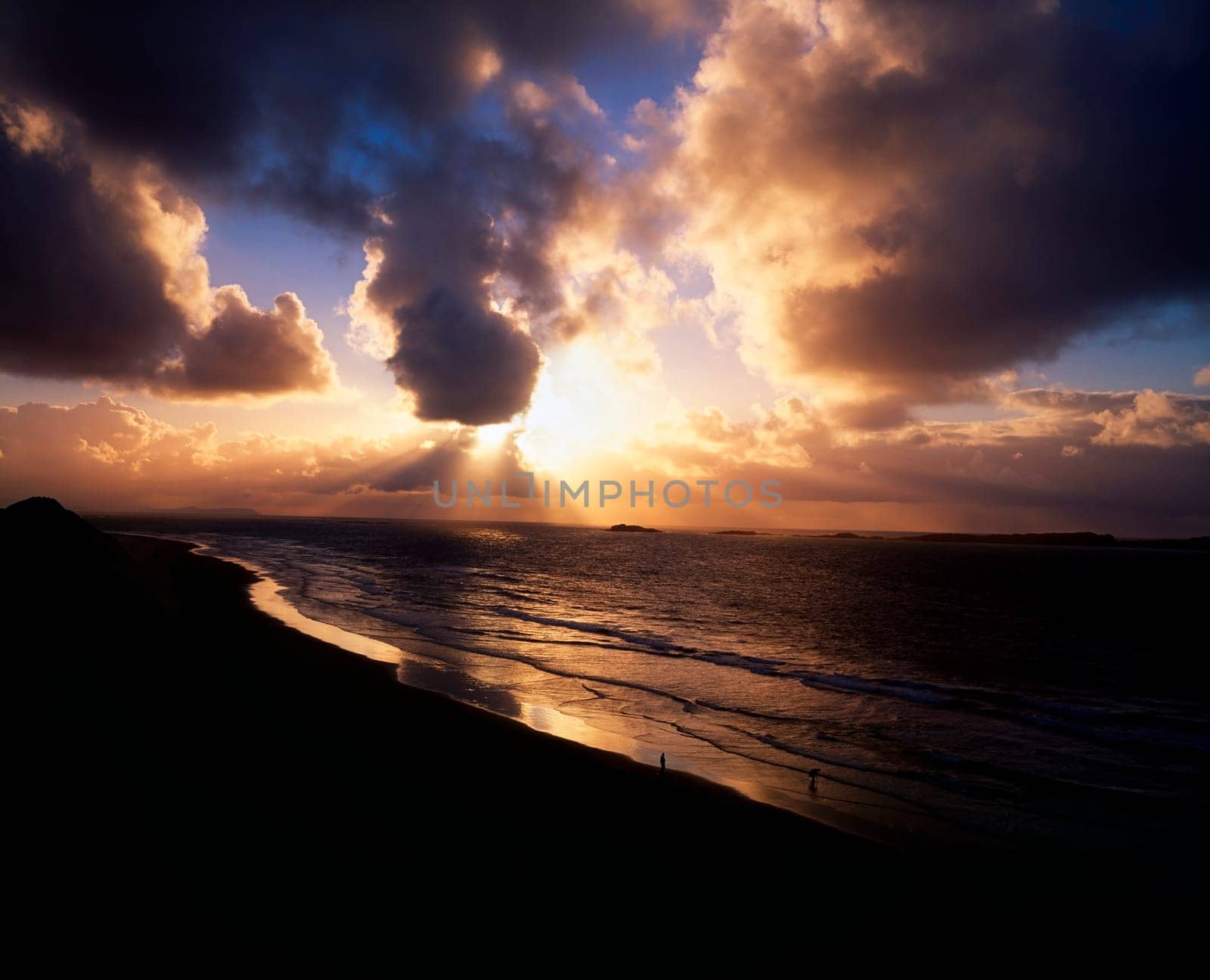 Sunset near Portrush, Co Antrim, Ireland