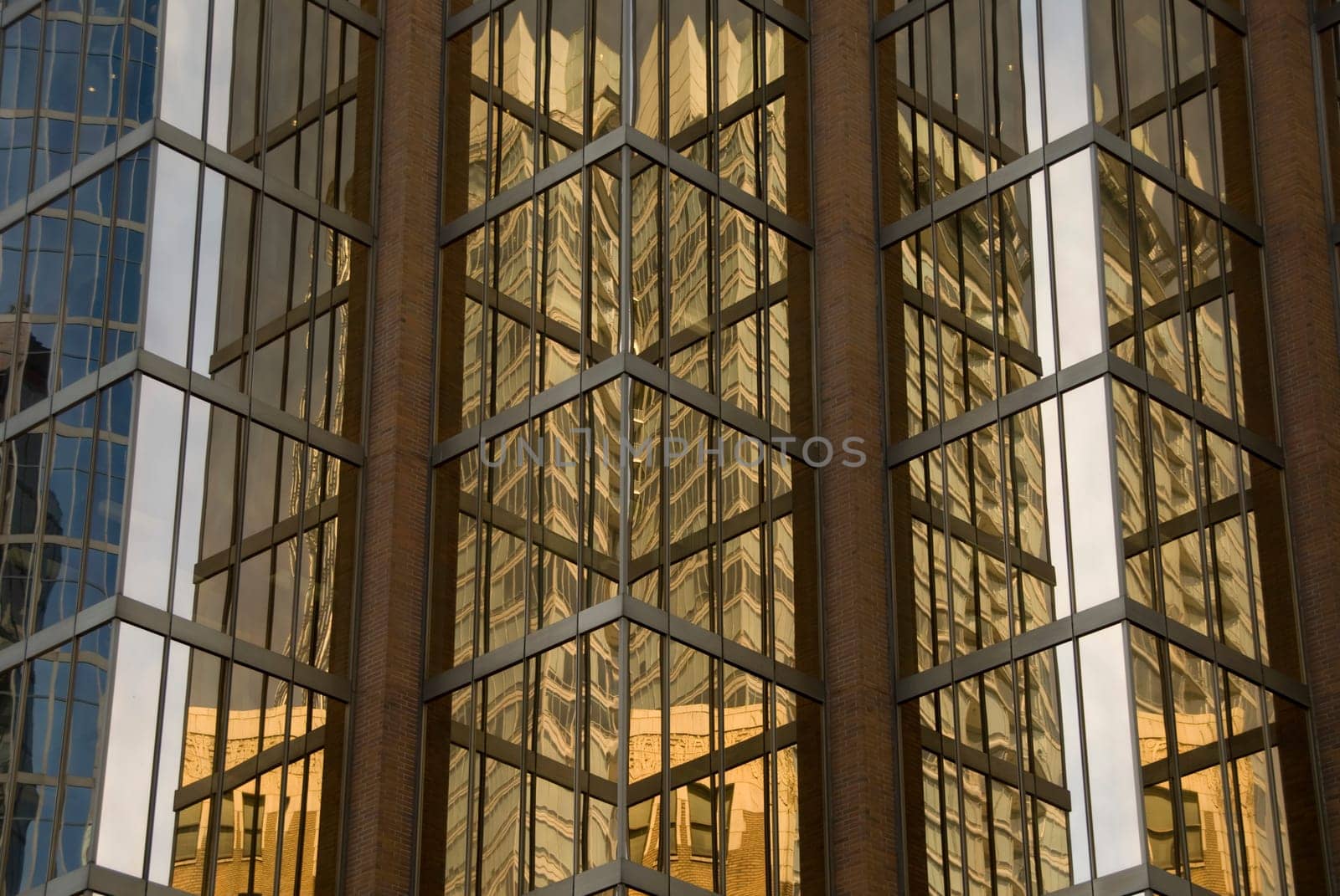 Skyscraper detail, Vancouver, British Columbia, Canada