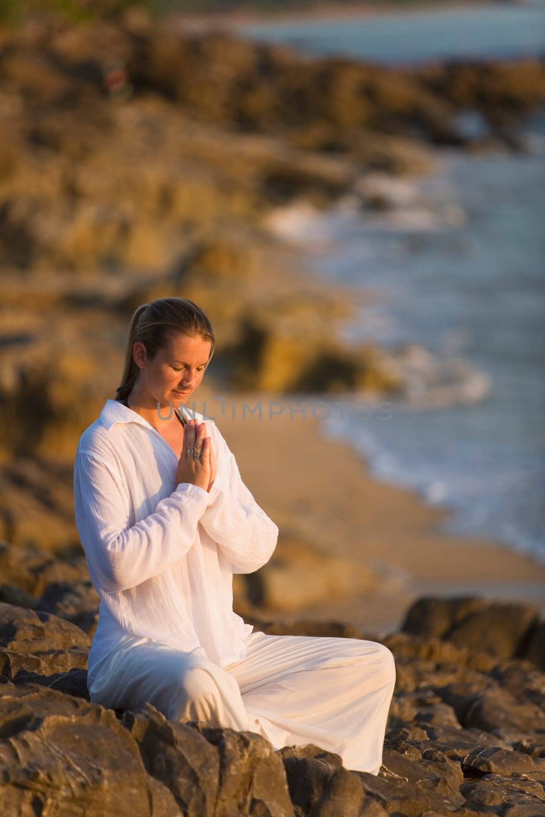 Woman praying