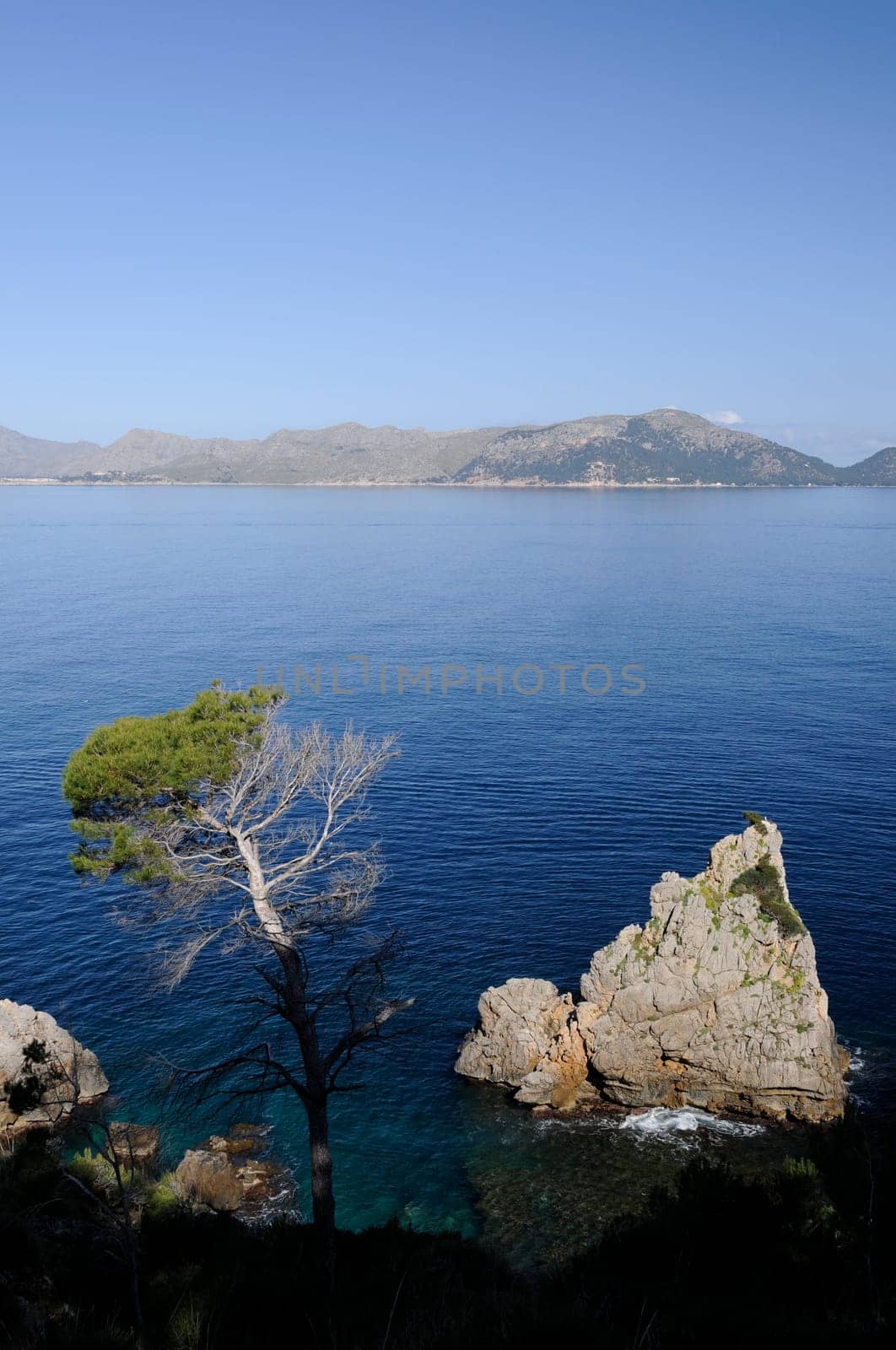 Rocks on the coast of Mallorca