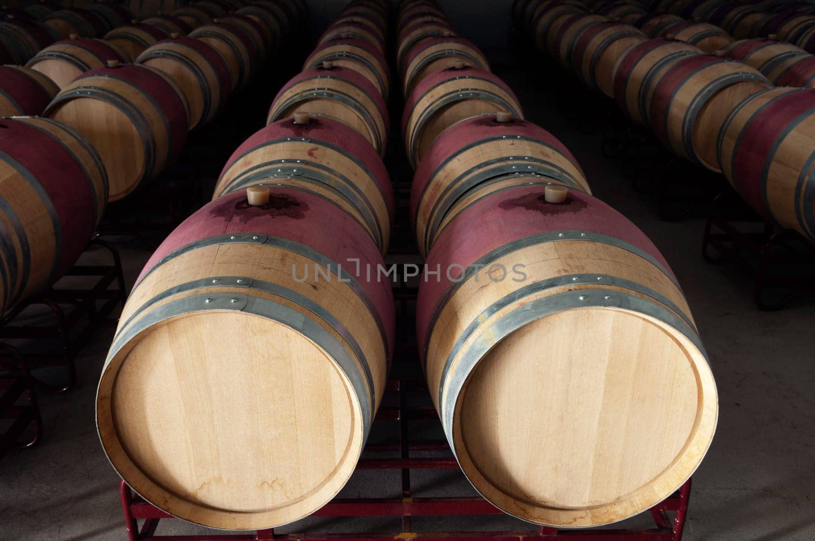 Wine barrels