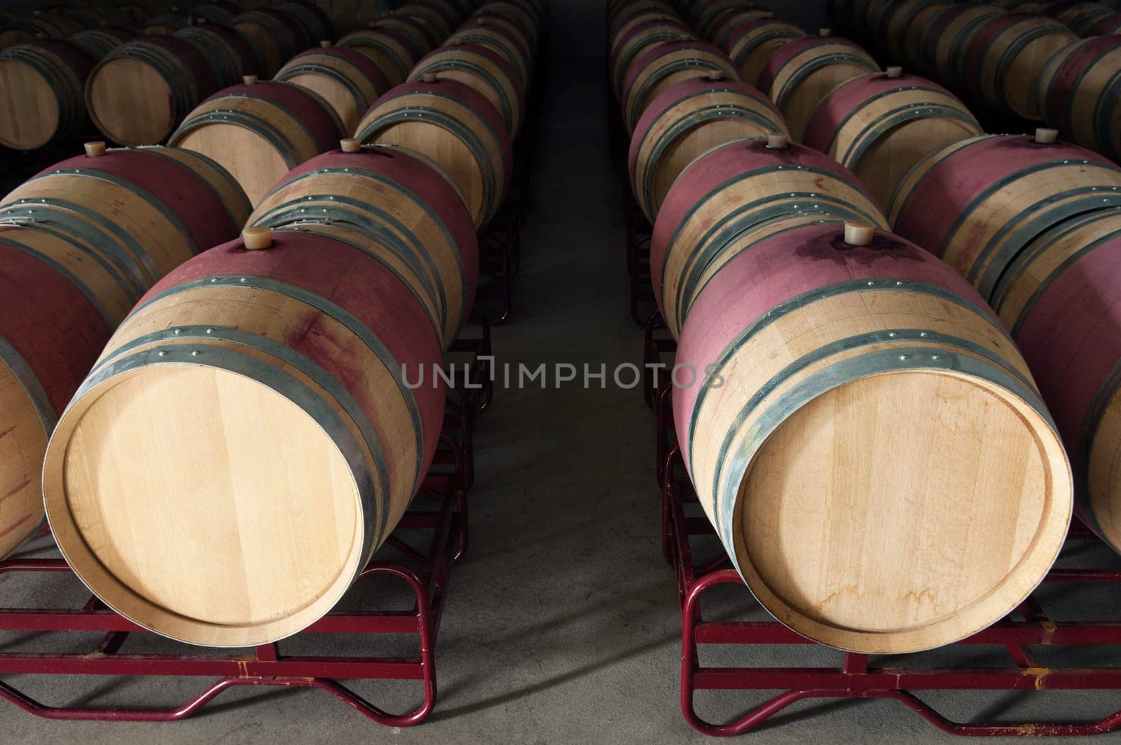 Wine barrels