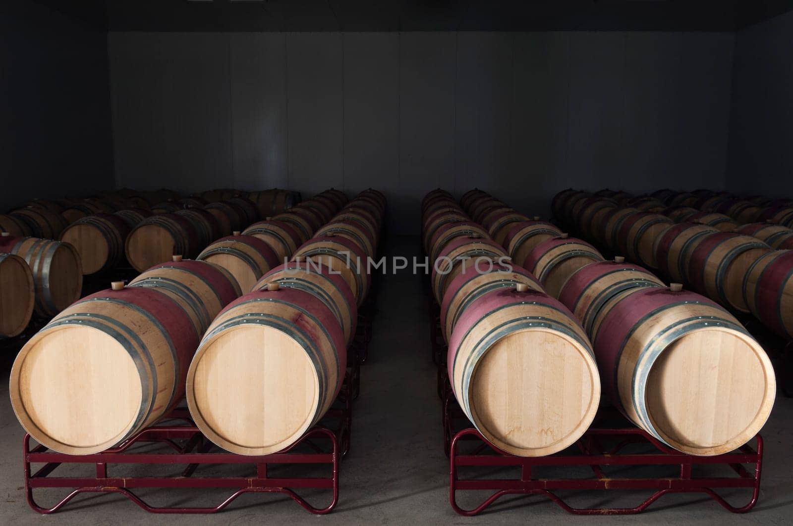Wine barrels
