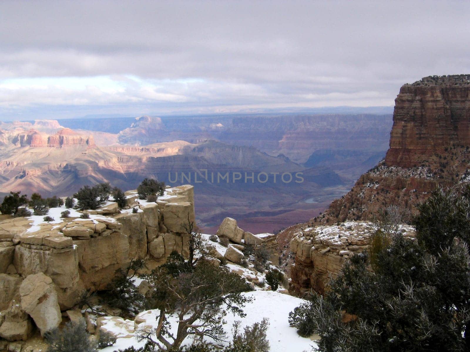 Grand Canyon in winter