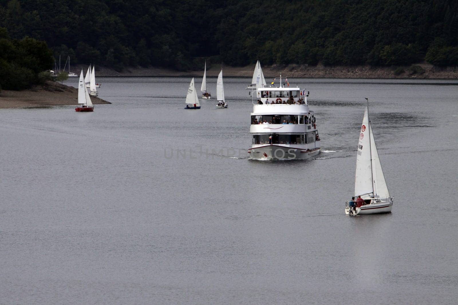 Rursee in the Eifel National Park