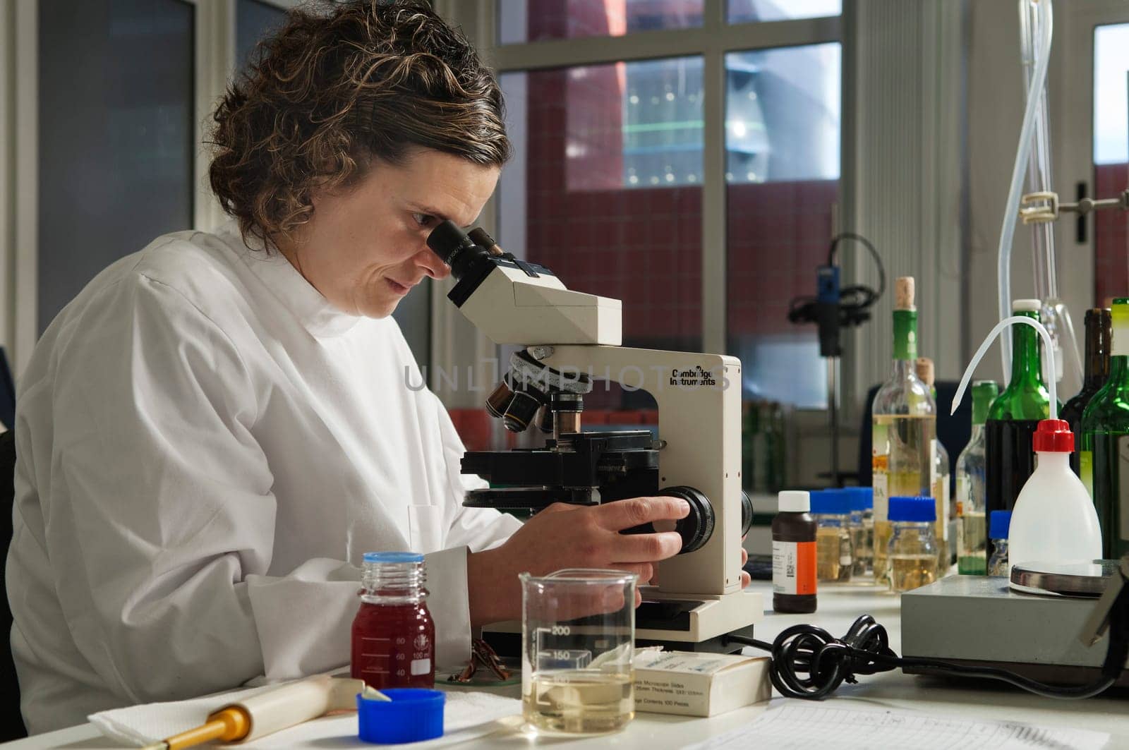 Winery laboratory