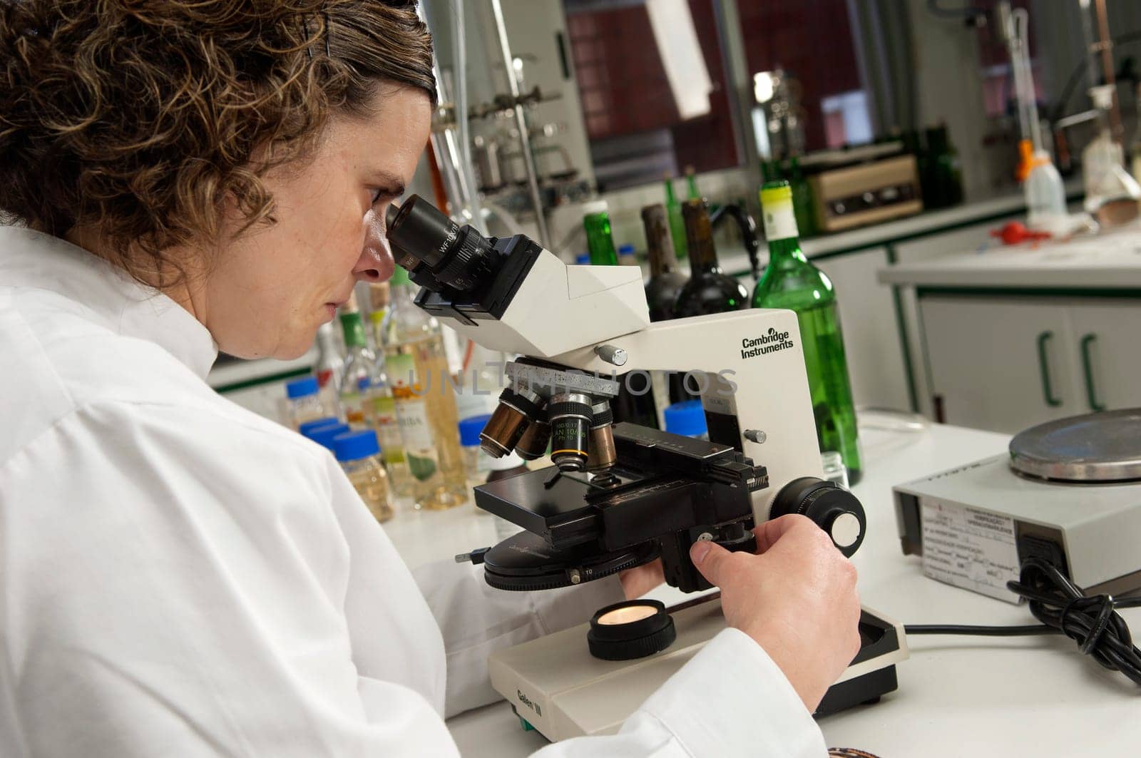 Winery laboratory