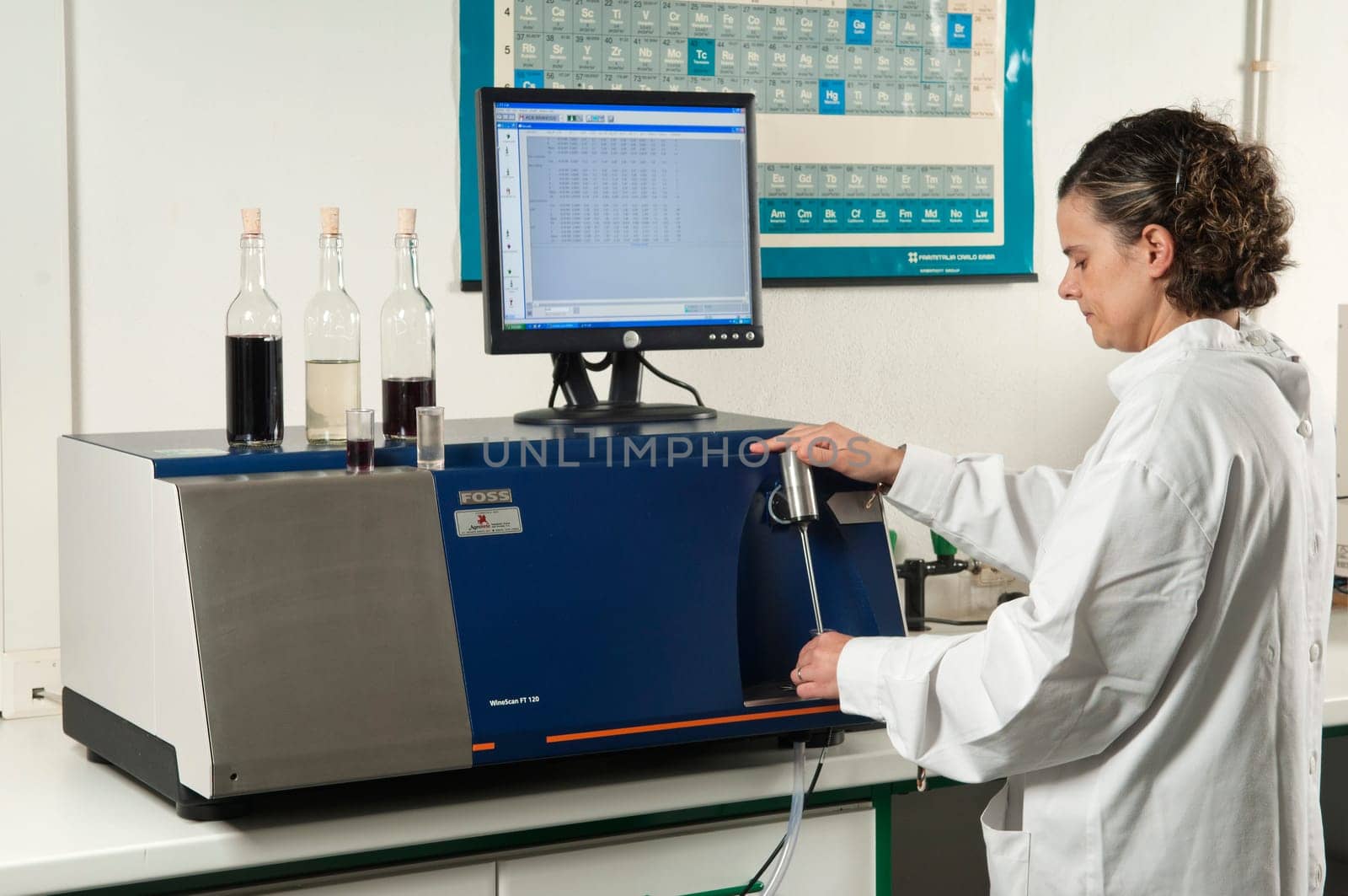 Winery laboratory