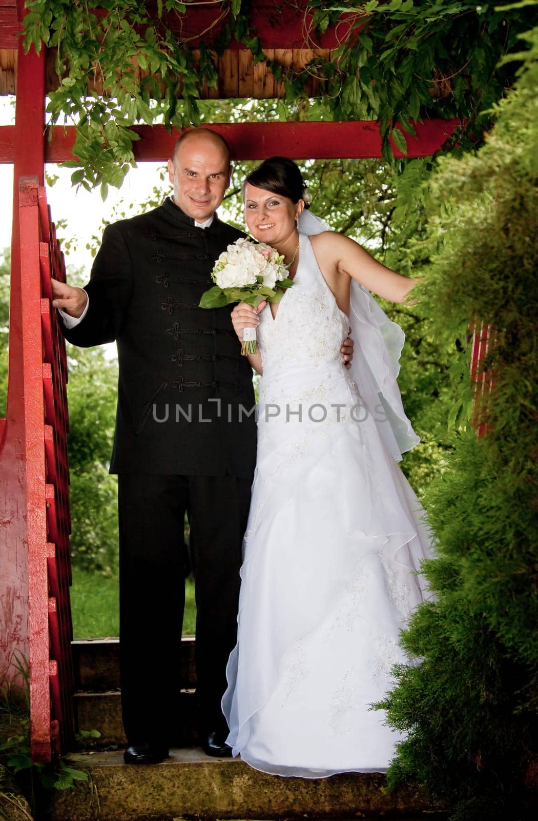 Bride and groom