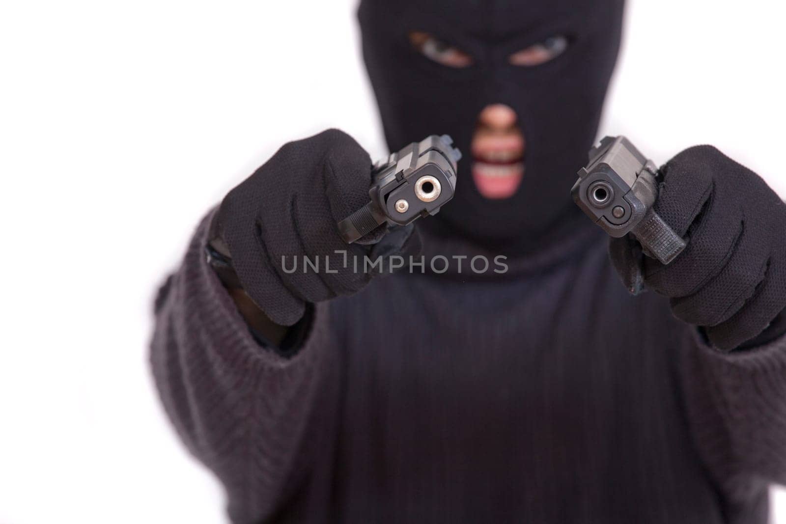 terrorist with two guns