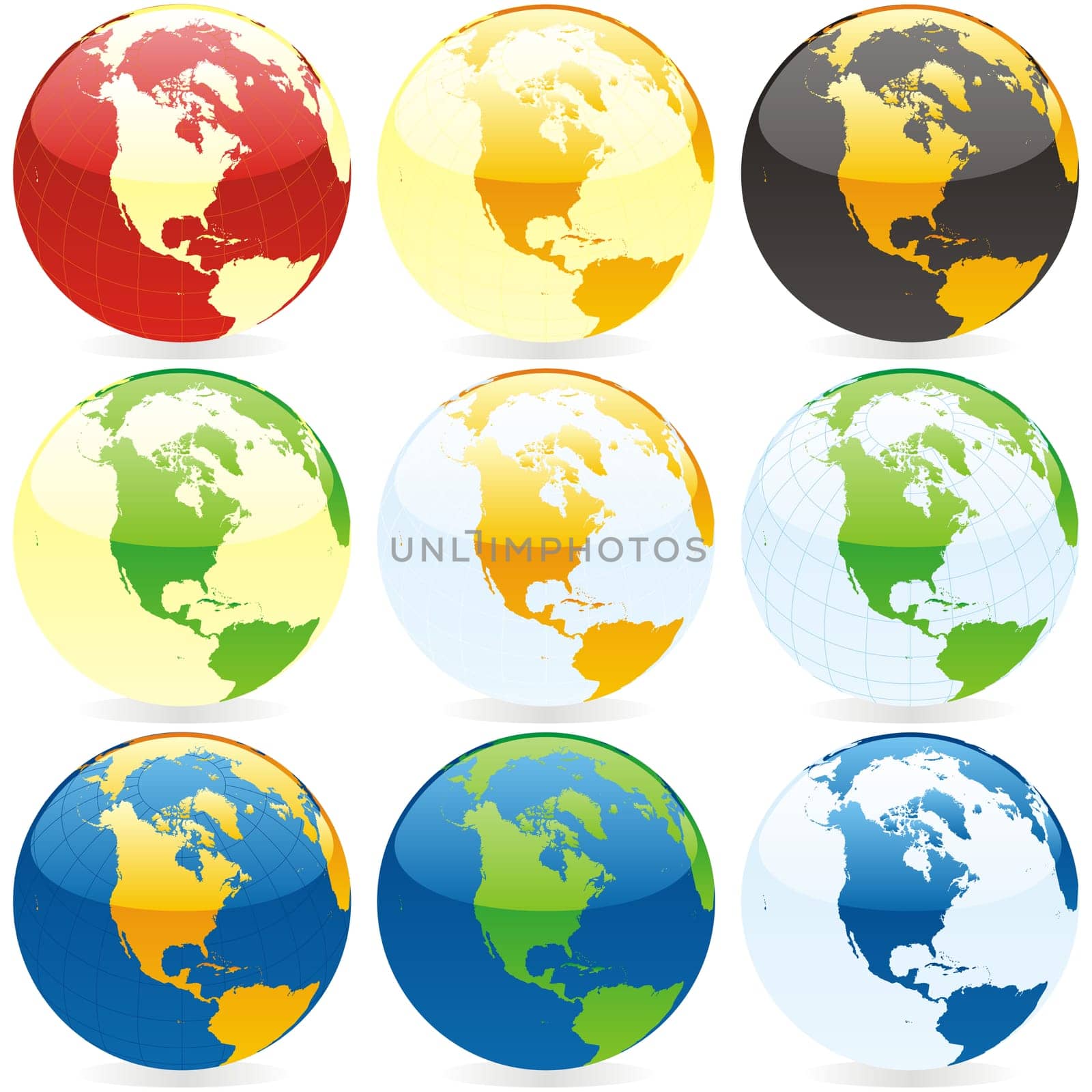 world globes