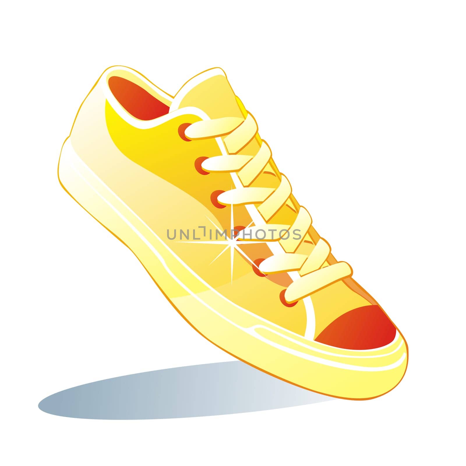 isolated shoes