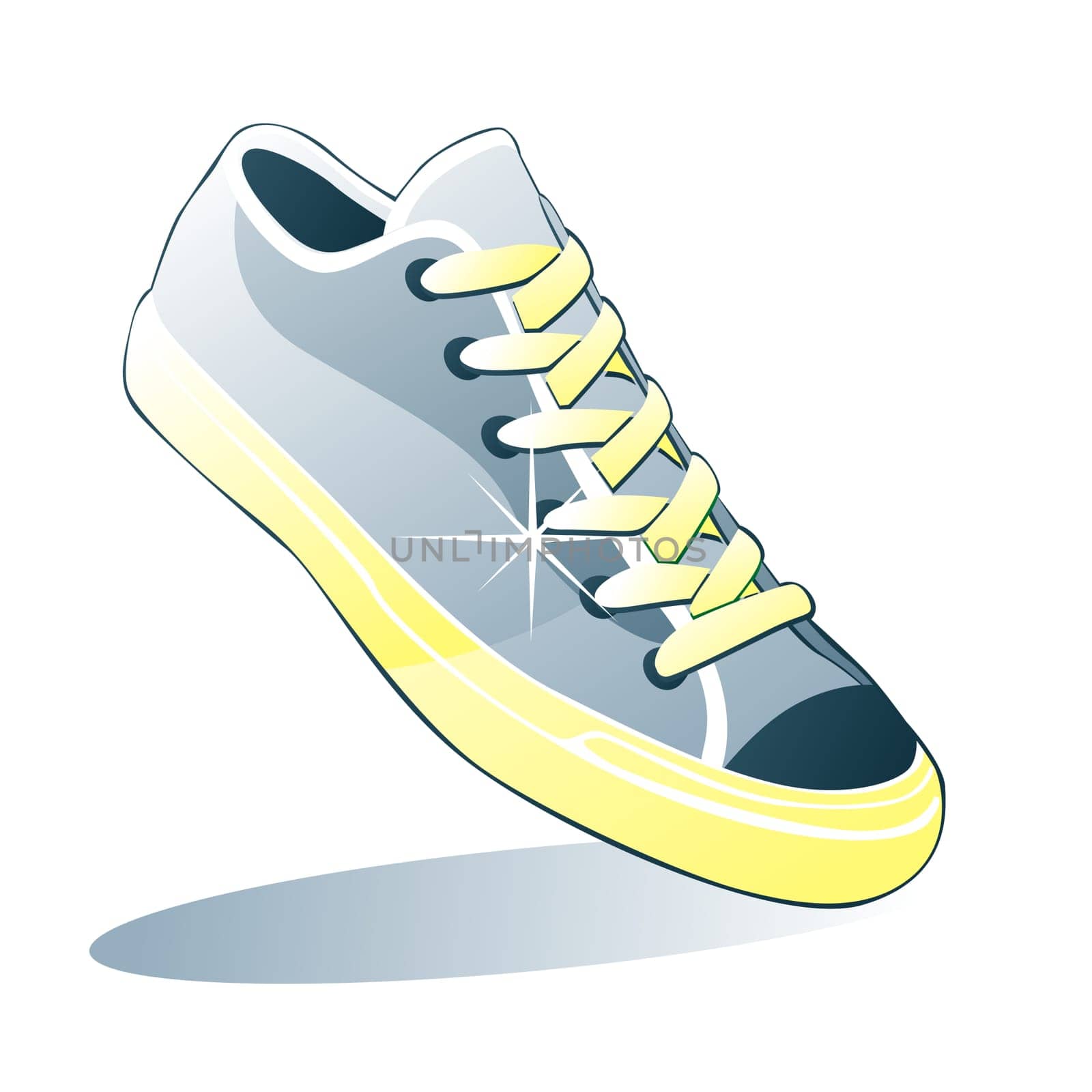isolated shoes