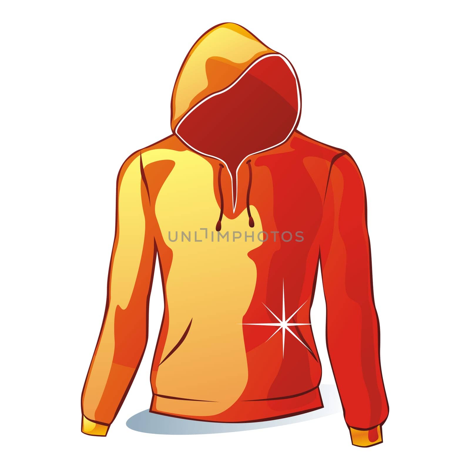 isolated hoodie