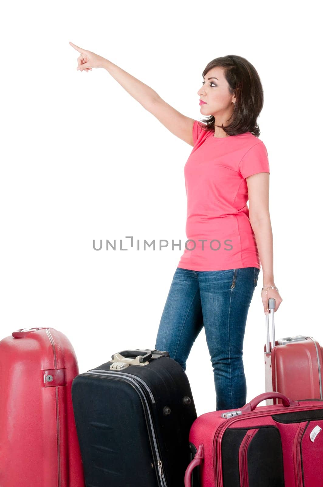 woman traveling