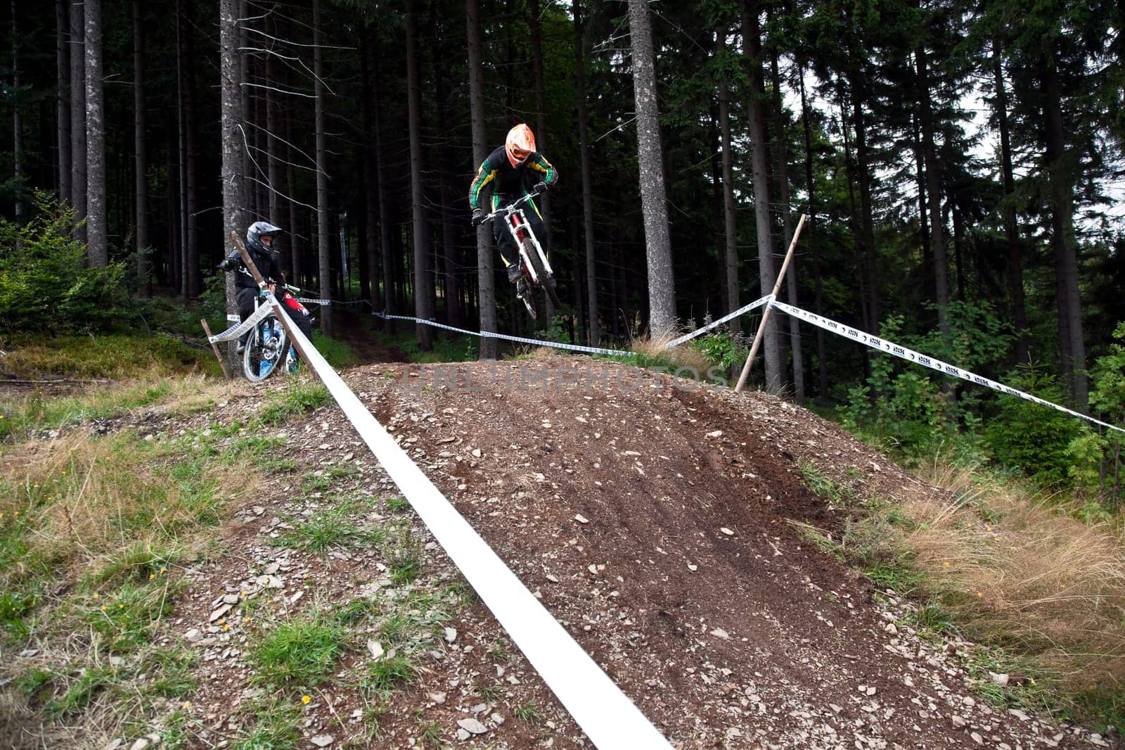 Downhill.............