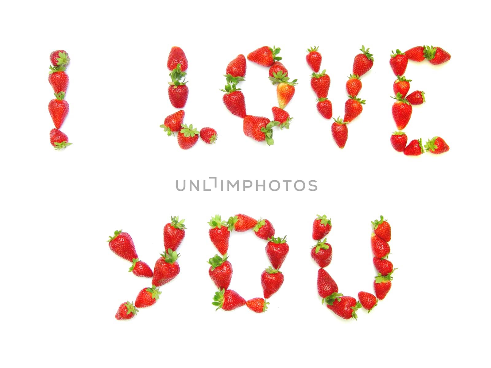 Strawberry I love you