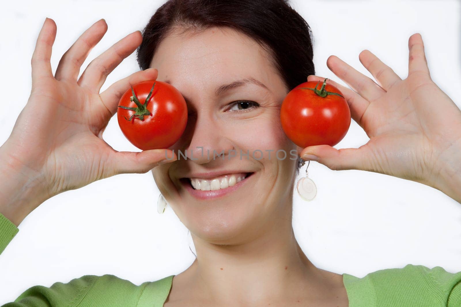 preparing salad