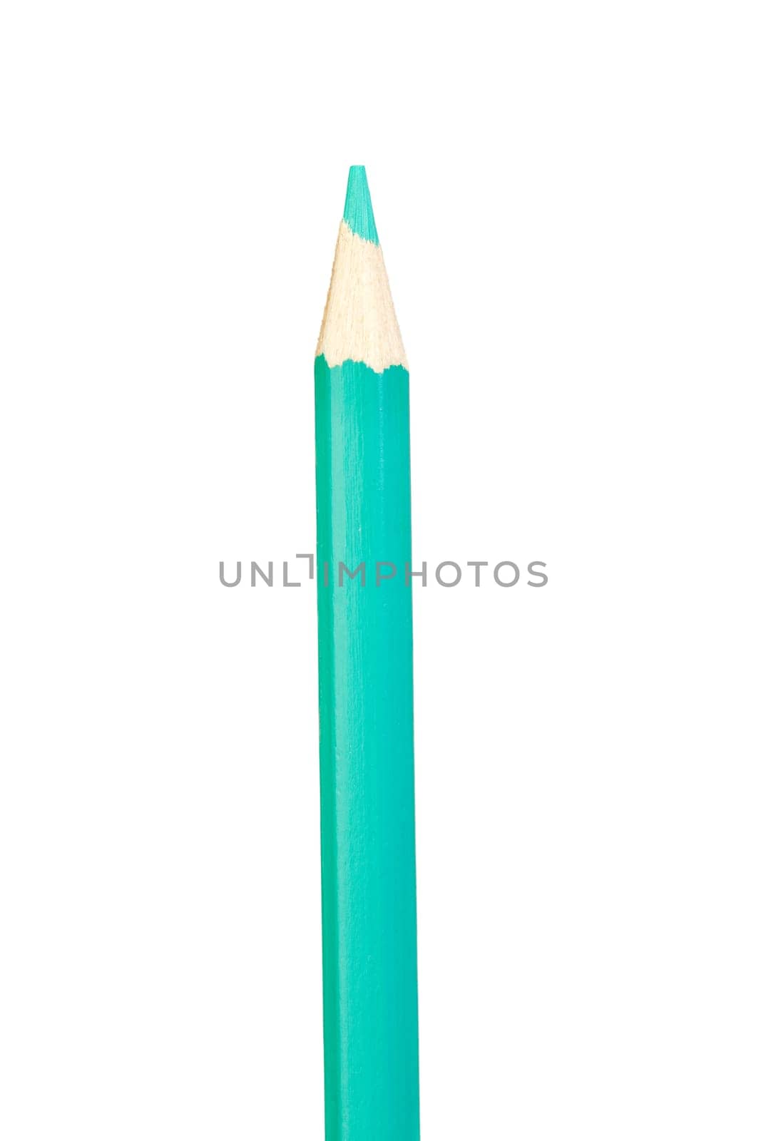 Blue turquoise pencil