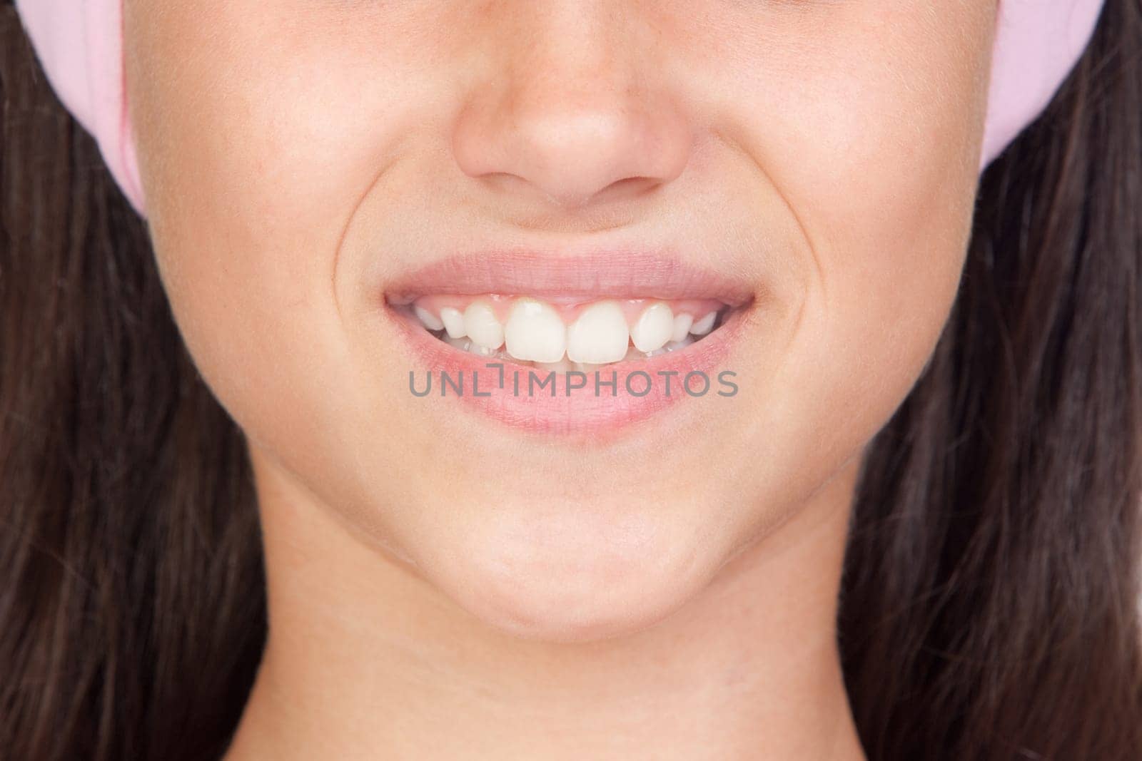 Pretty girl with beautiful smile