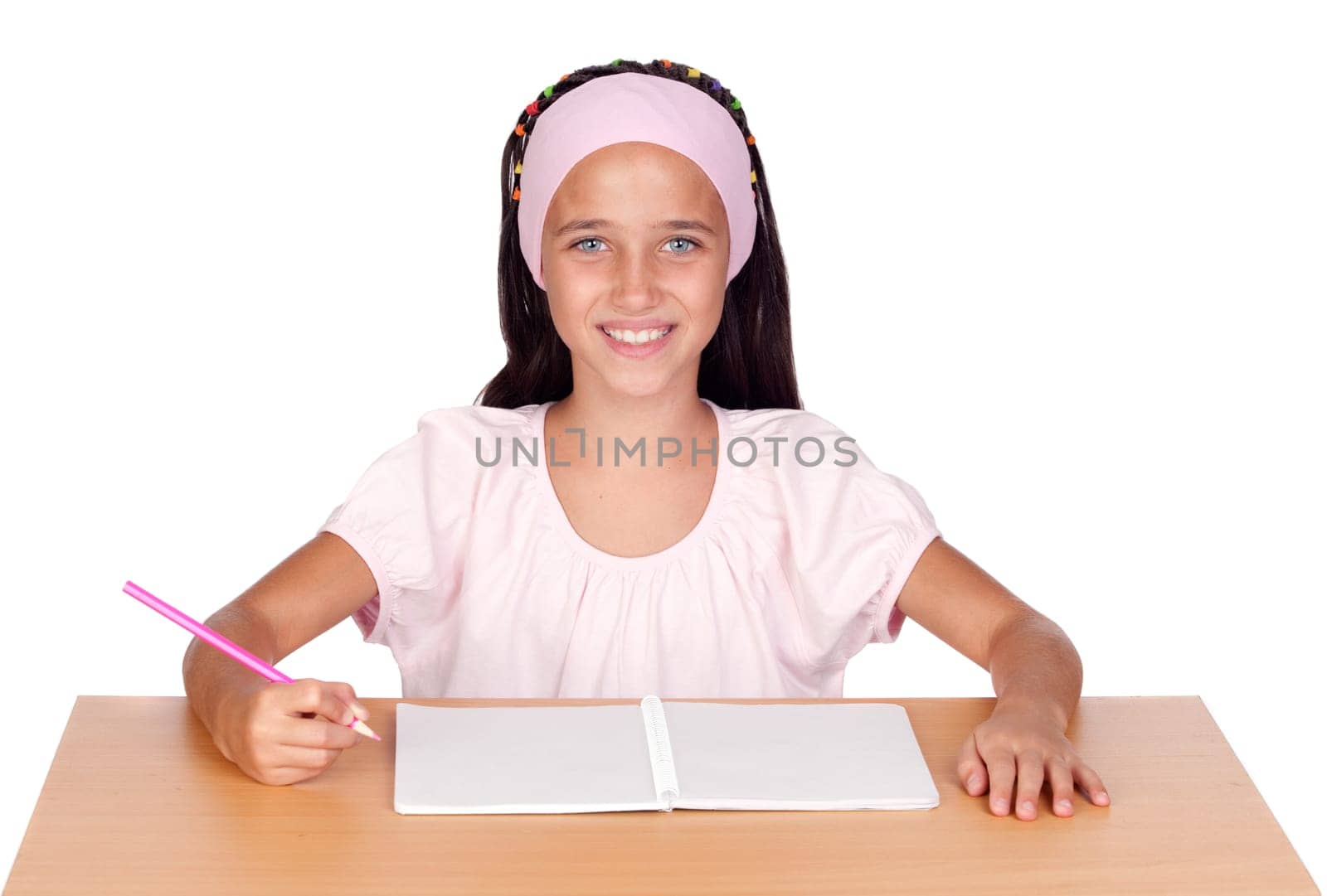 Student little girl
