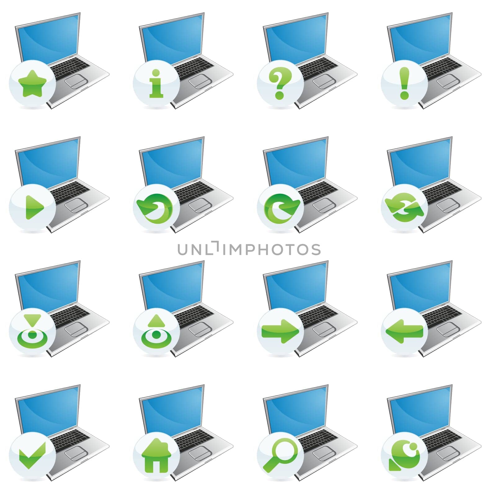 isolated internet icons