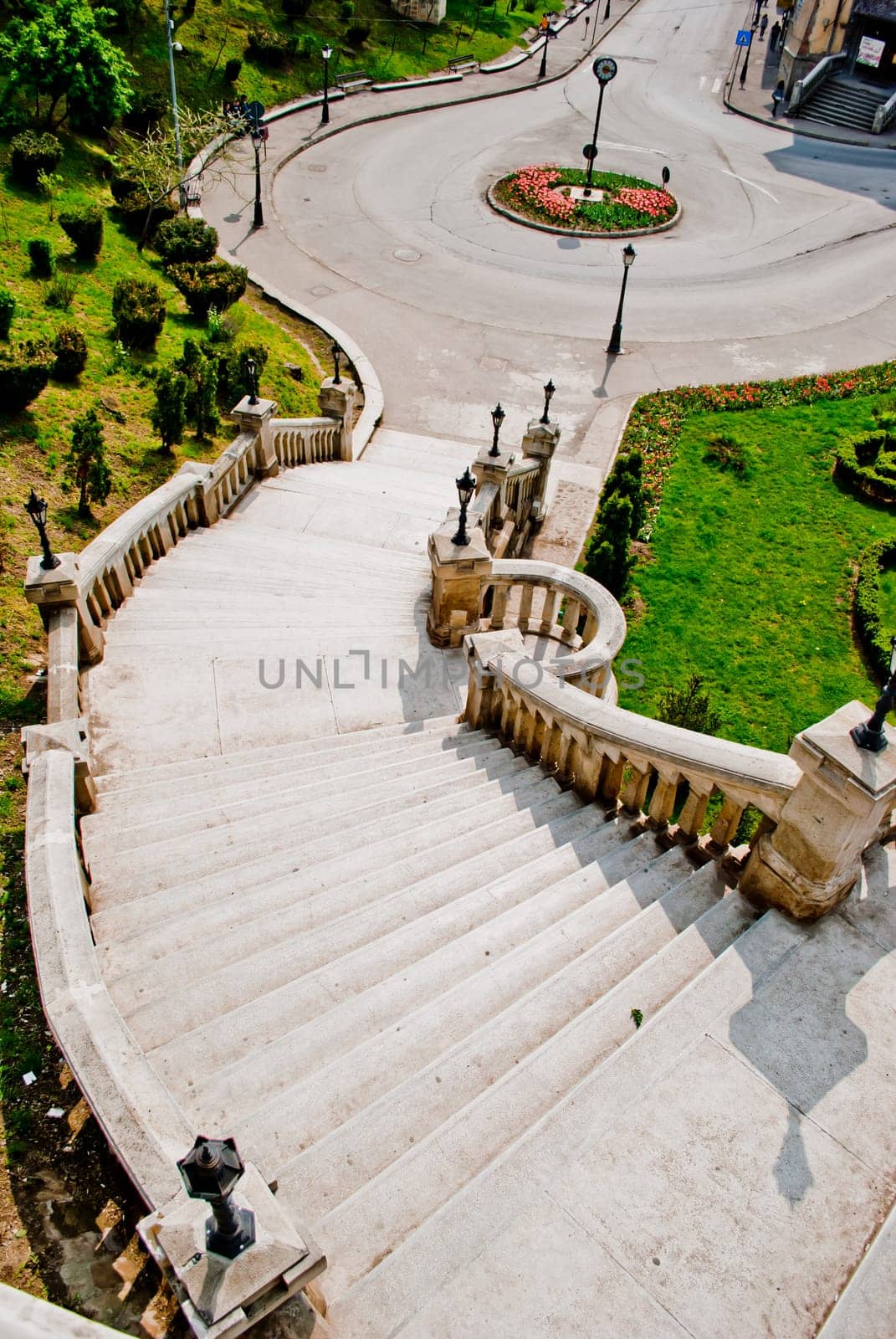 Urban path in the centre of Iasi