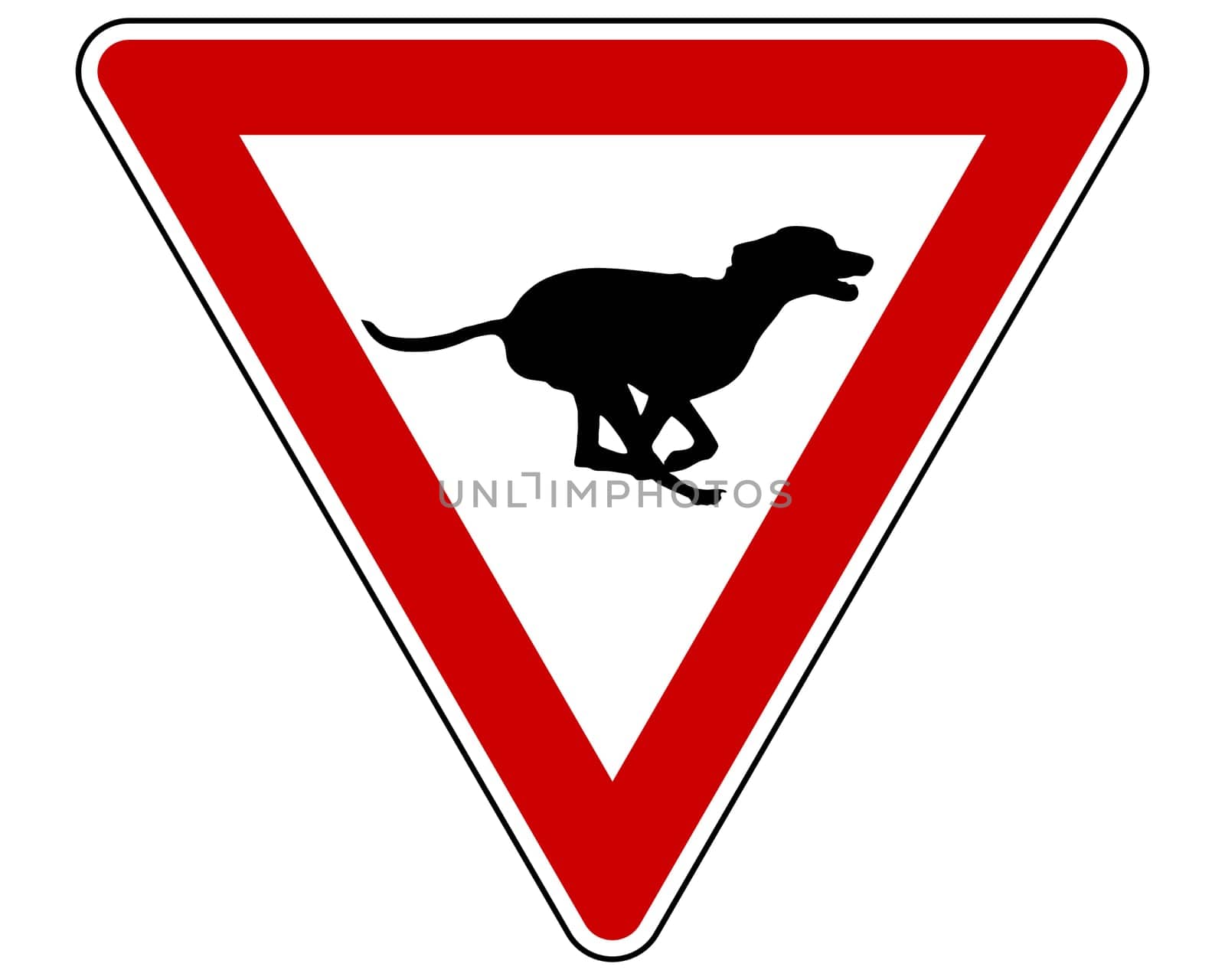 Traffic signs for dogs