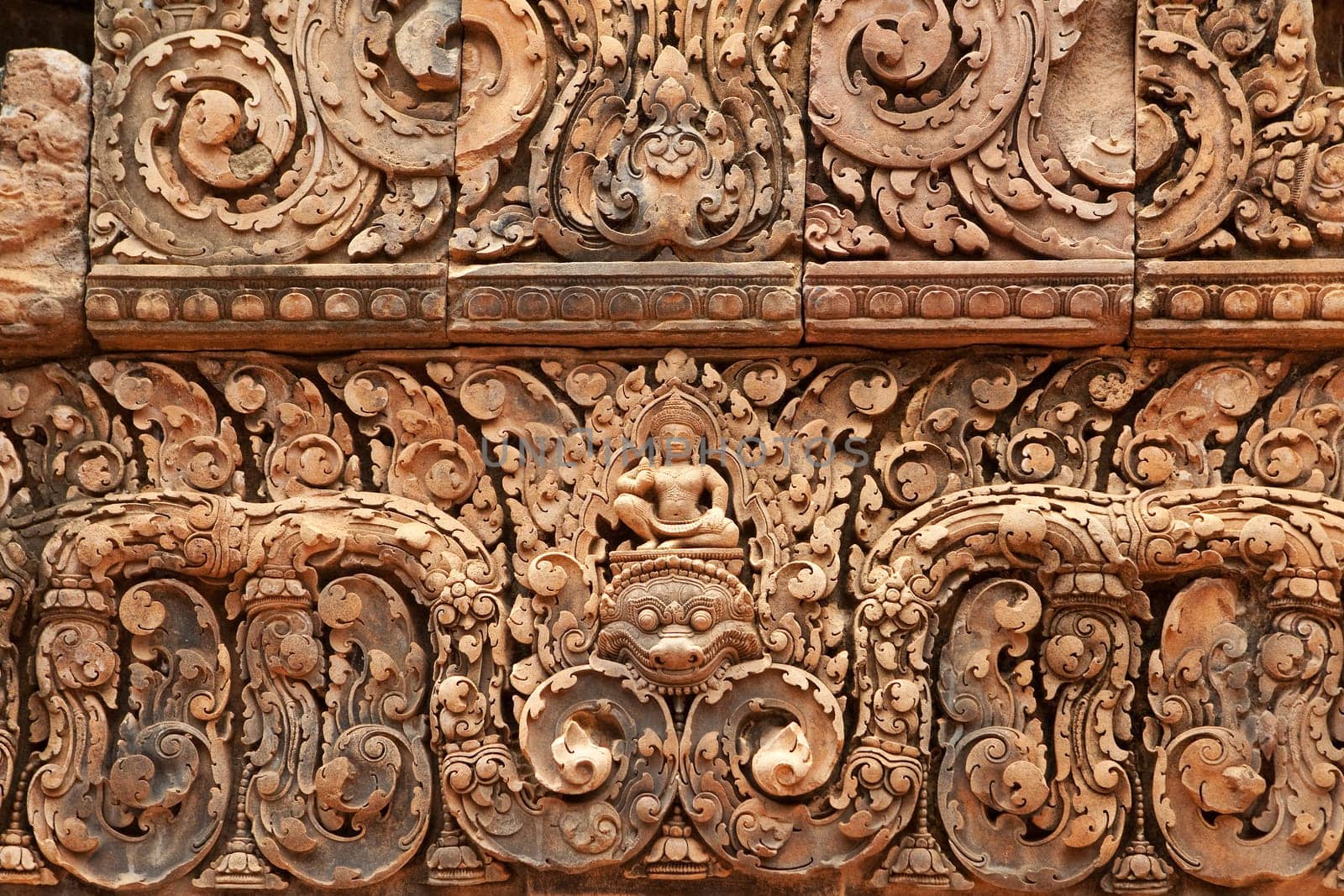 Khmer Relief in Banteay Srei
