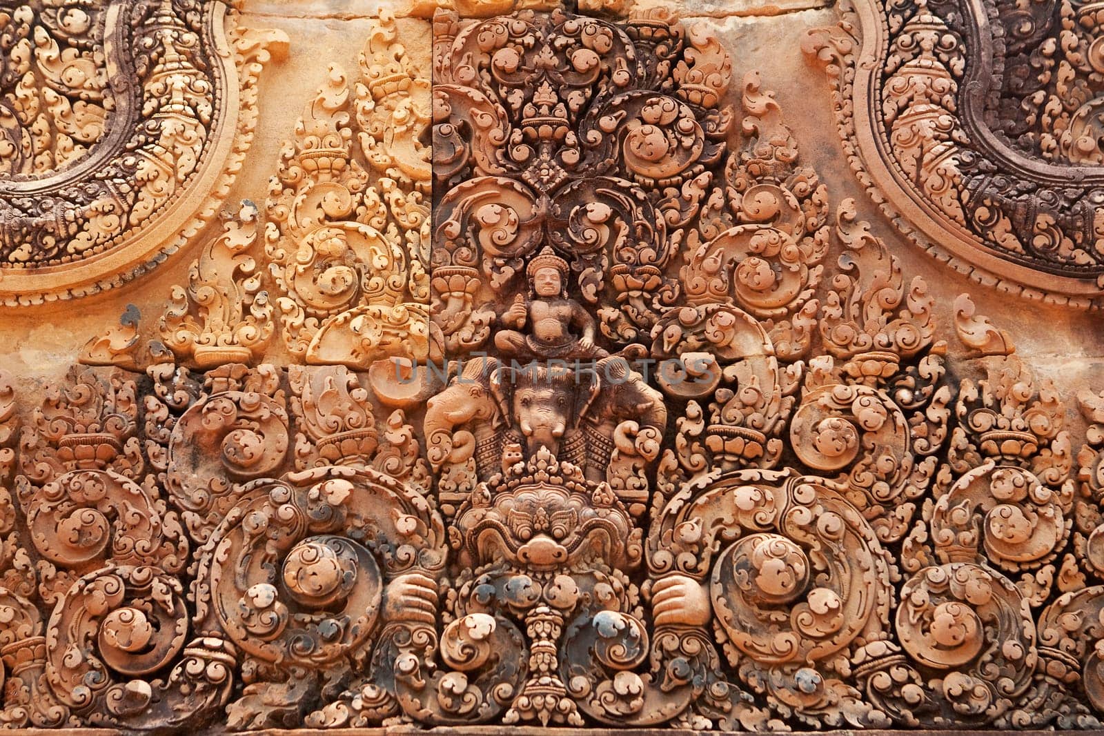 Khmer Relief in Banteay Srei