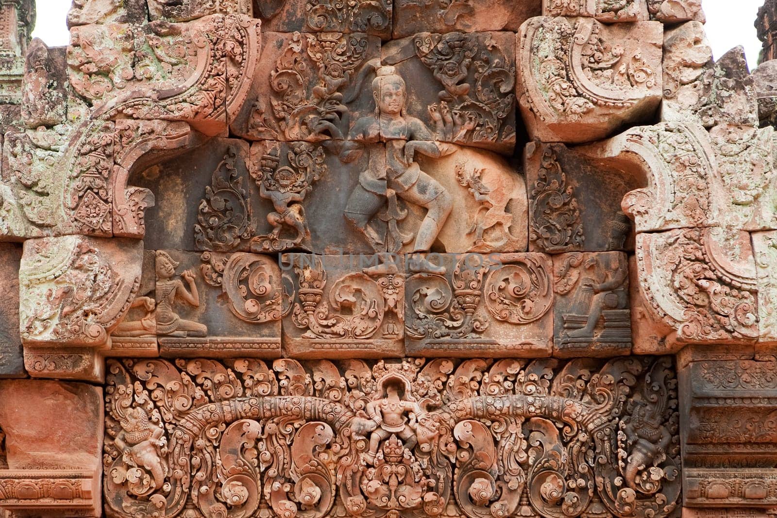 Khmer Relief in Banteay Srei