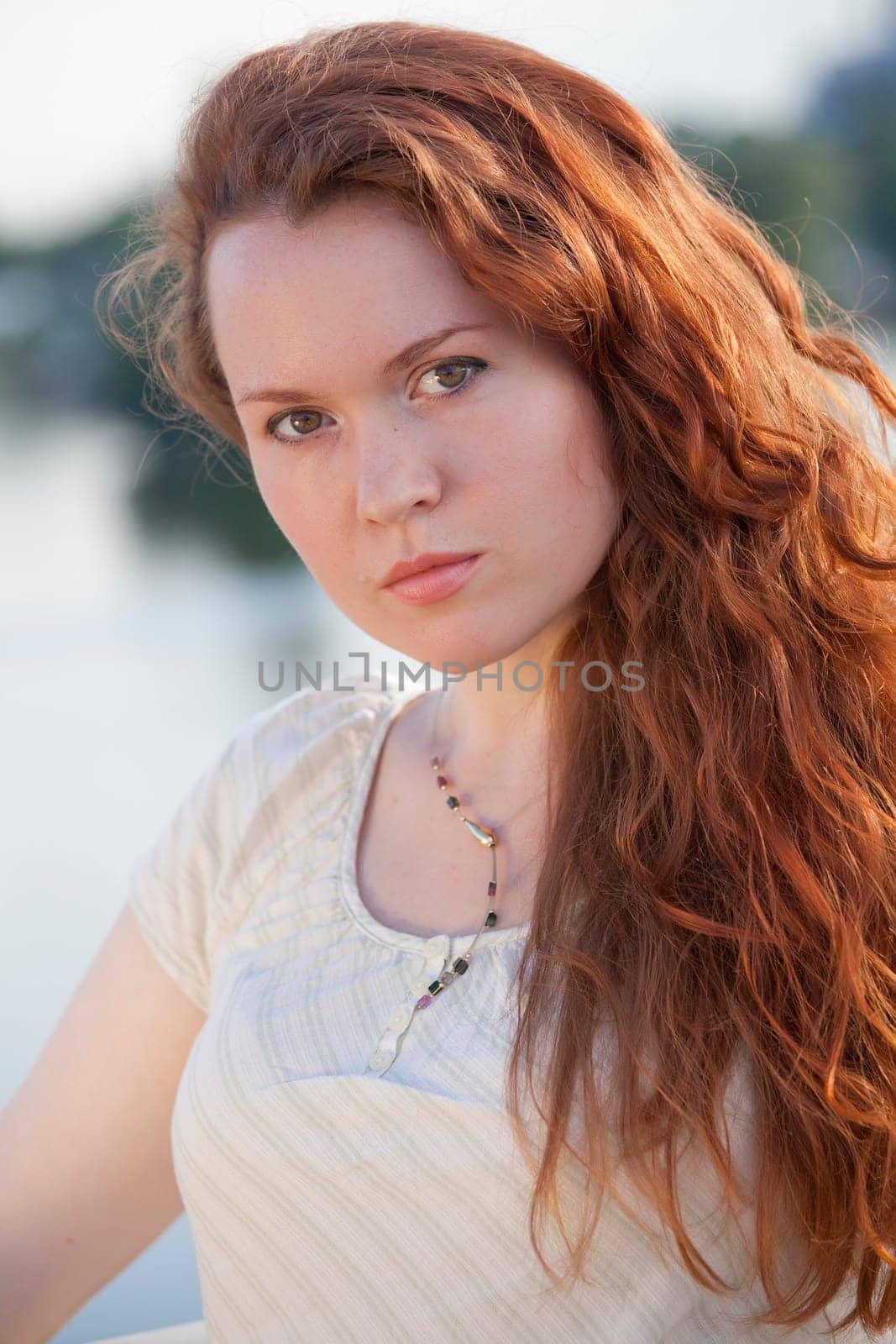 redhead woman