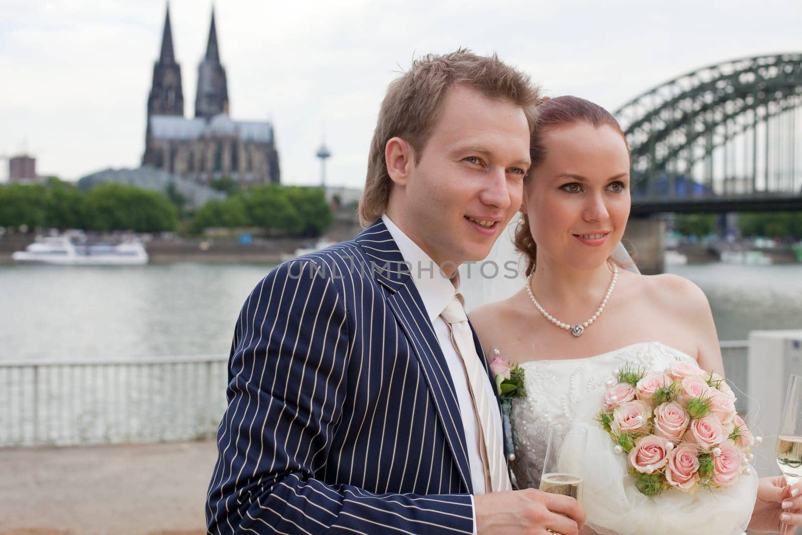 wedding couple in cologne