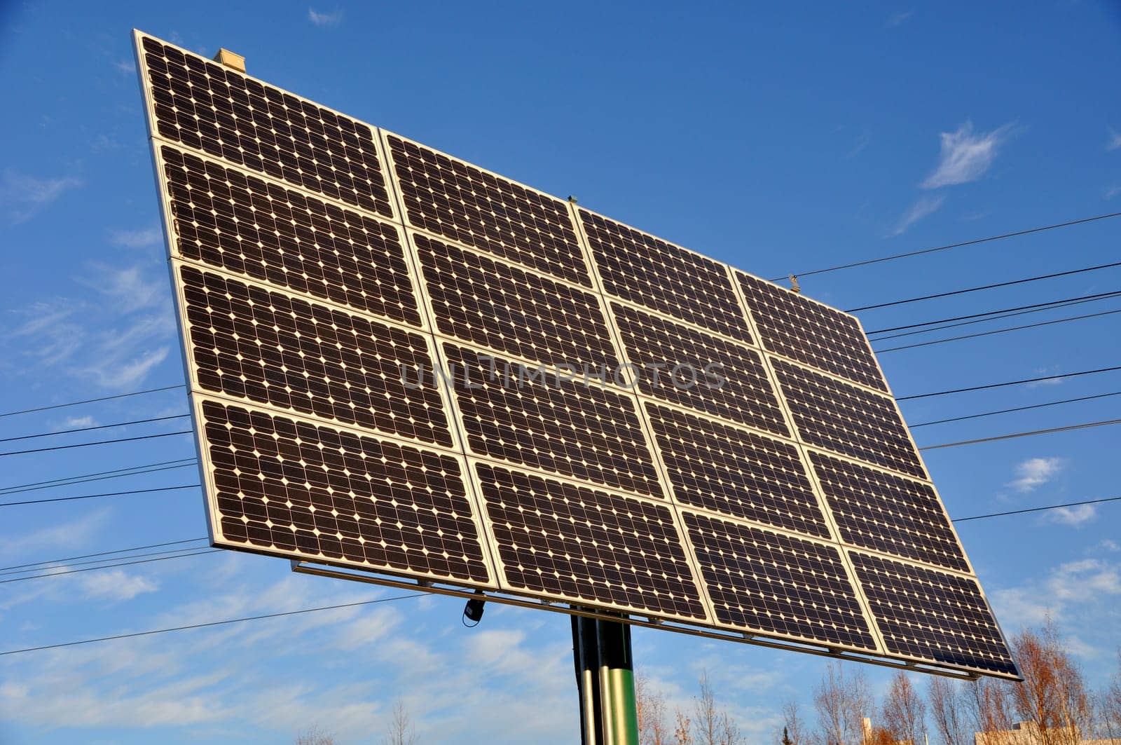 Renewable Solar Power Energy Panel