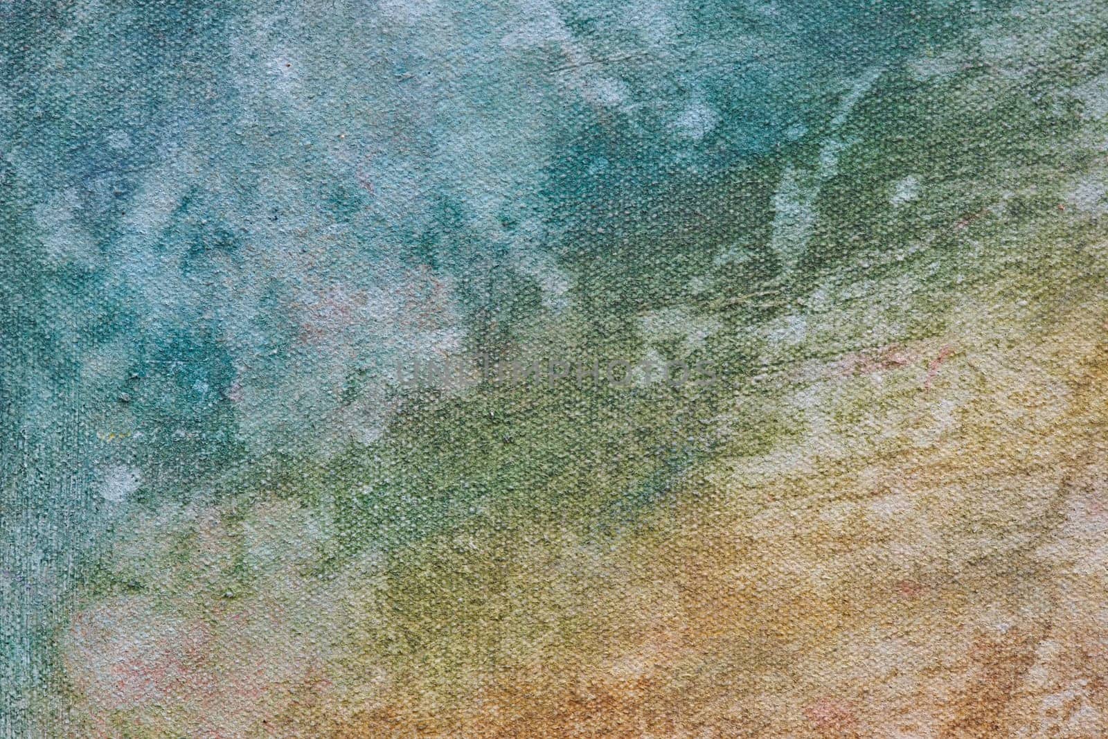 painted artistic canvas