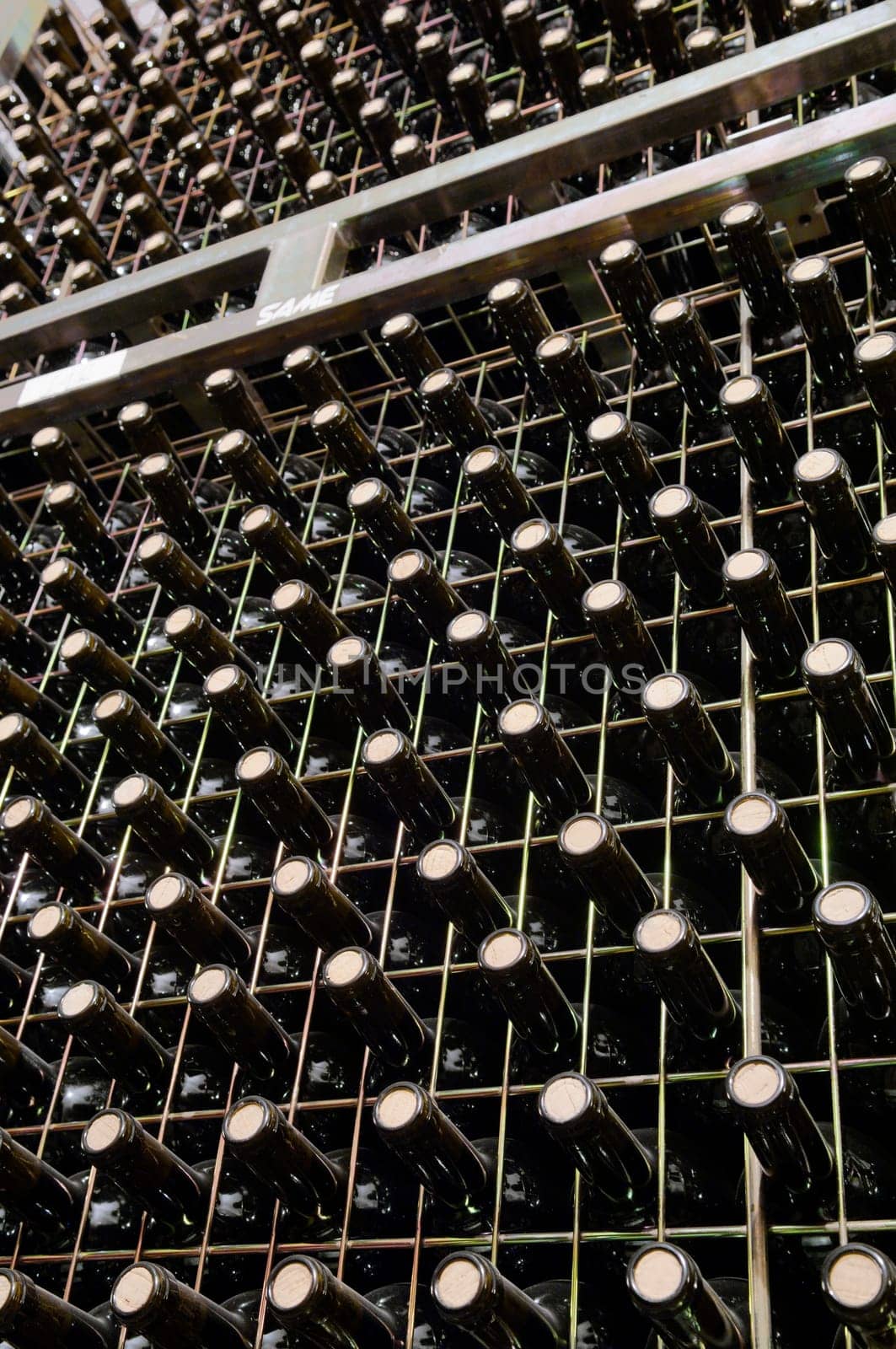 Stacked bottles