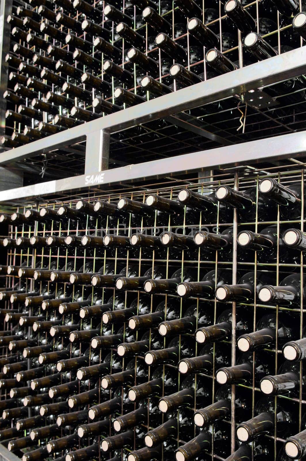 Stacked bottles