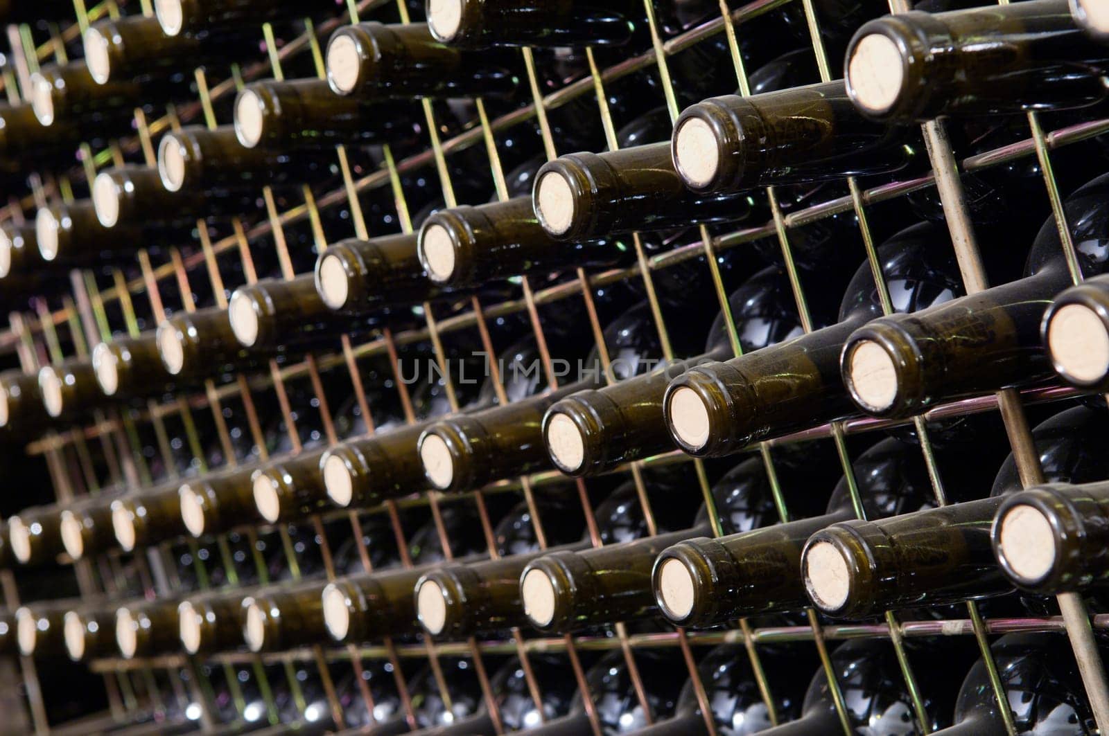 Stacked bottles