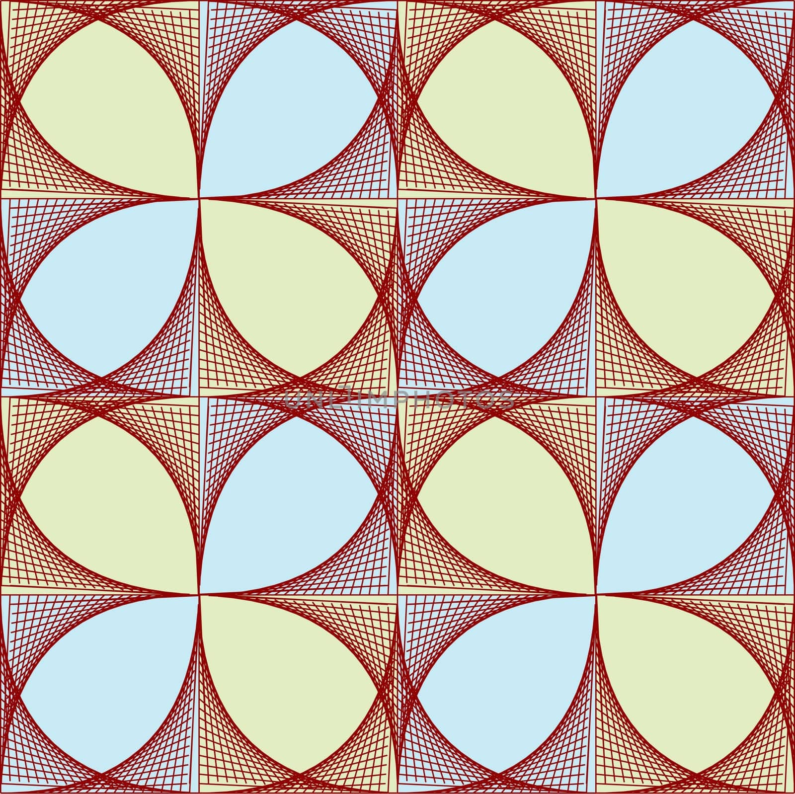 abstract red mesh