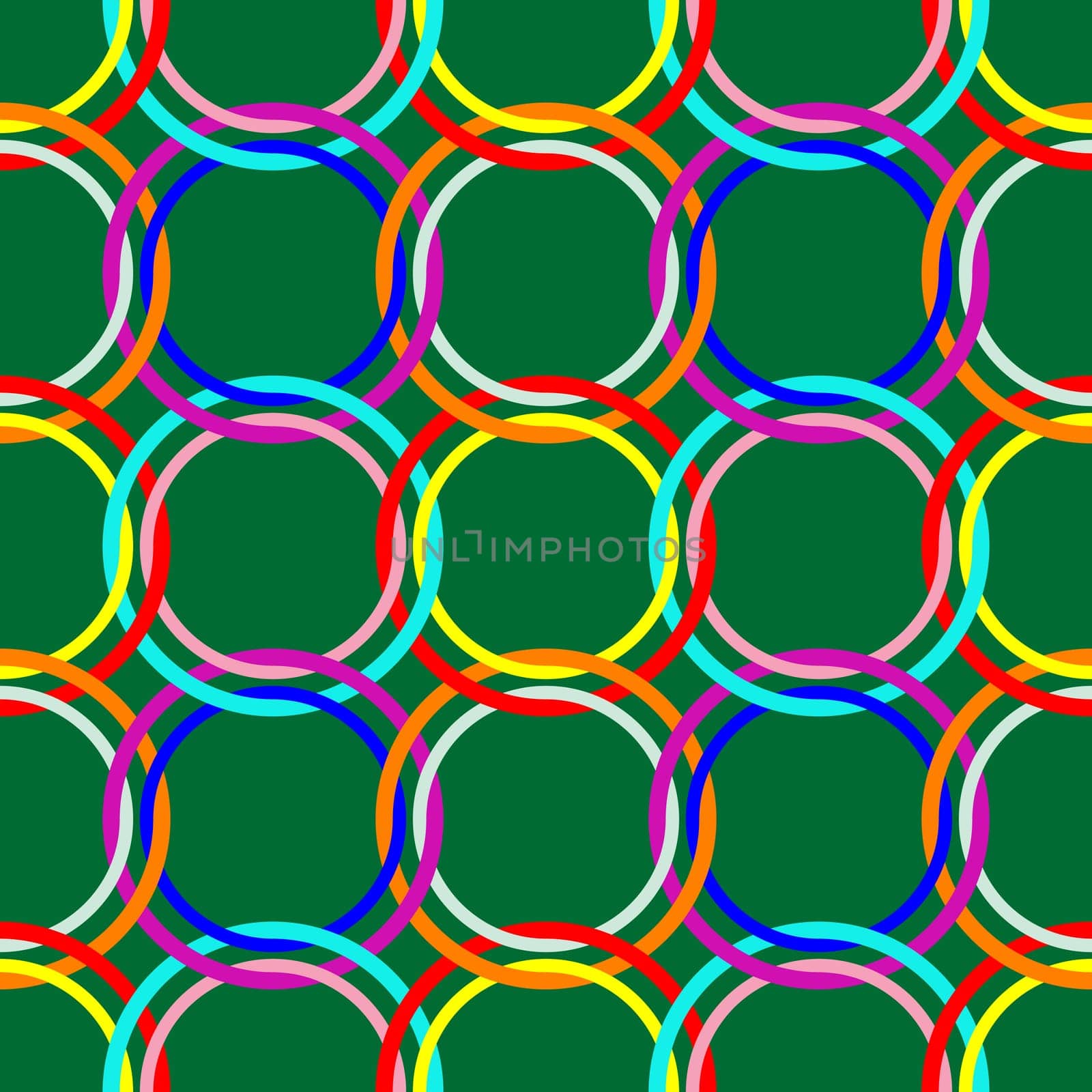 circles seamless pattern