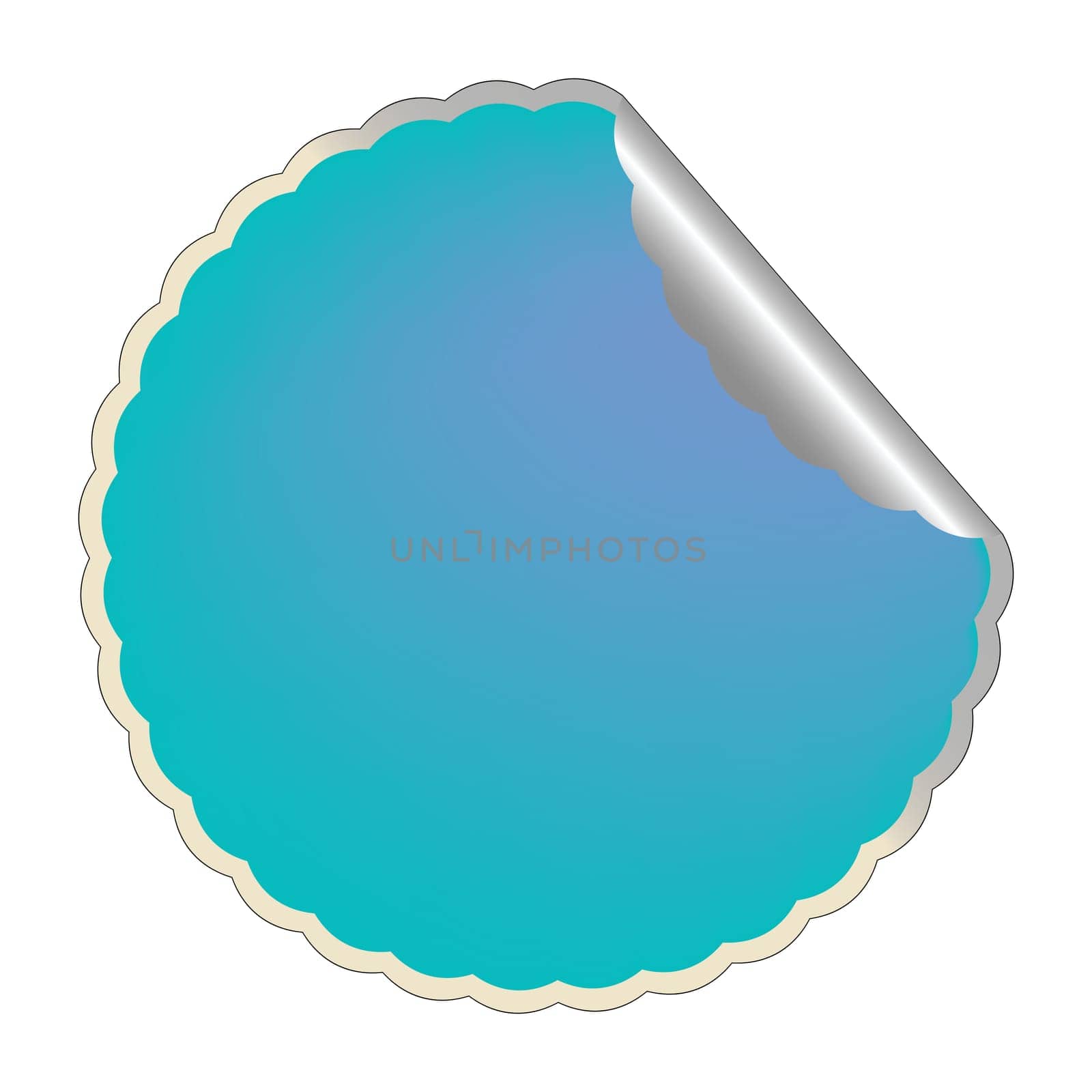 flowerish blue label 2