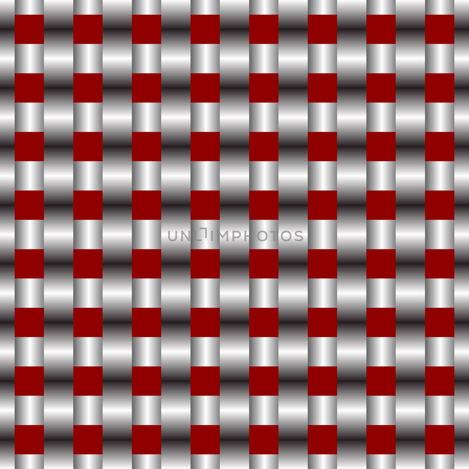 metallic seamless mesh on squash backgroung