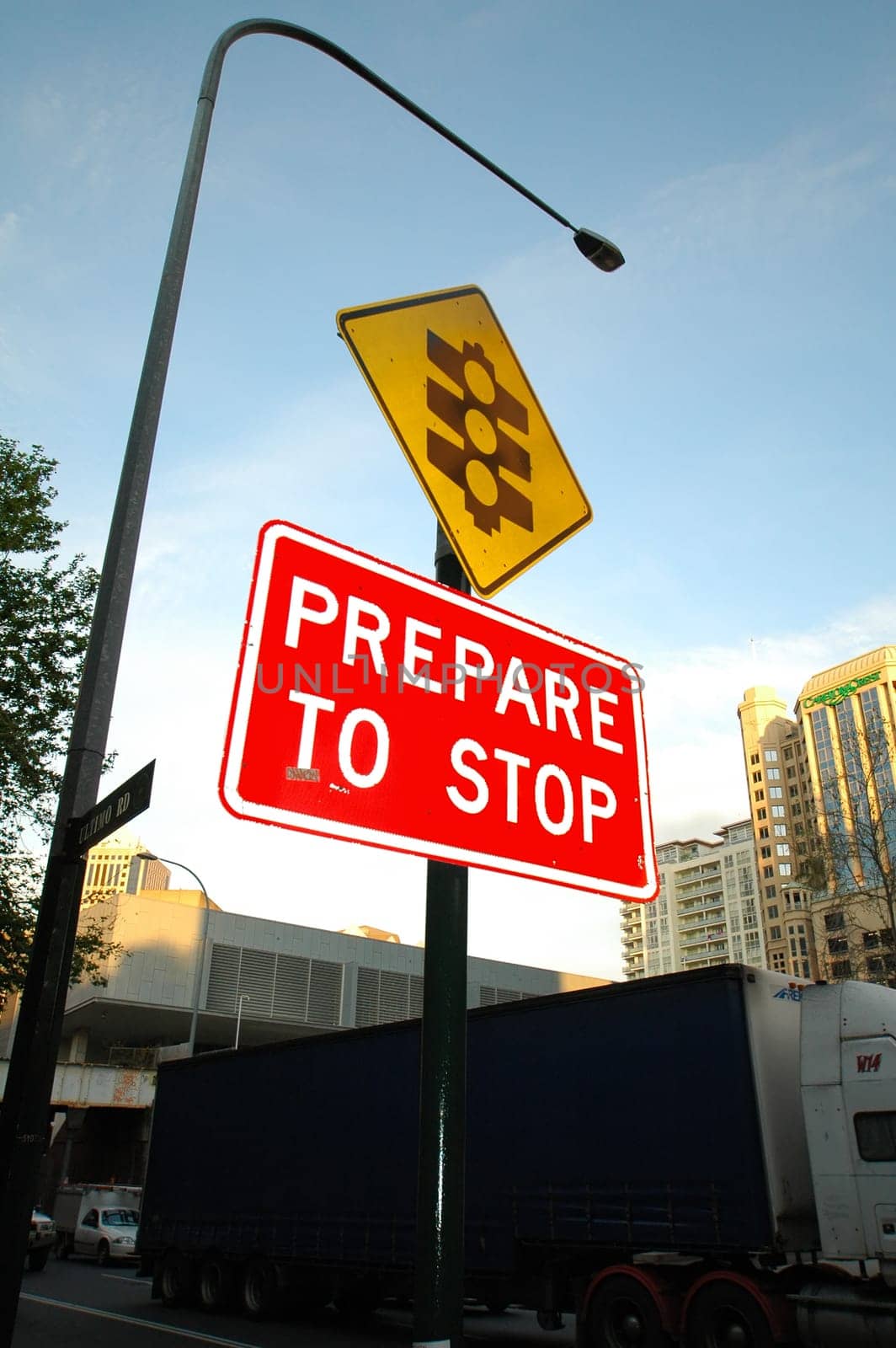 prepare to stop