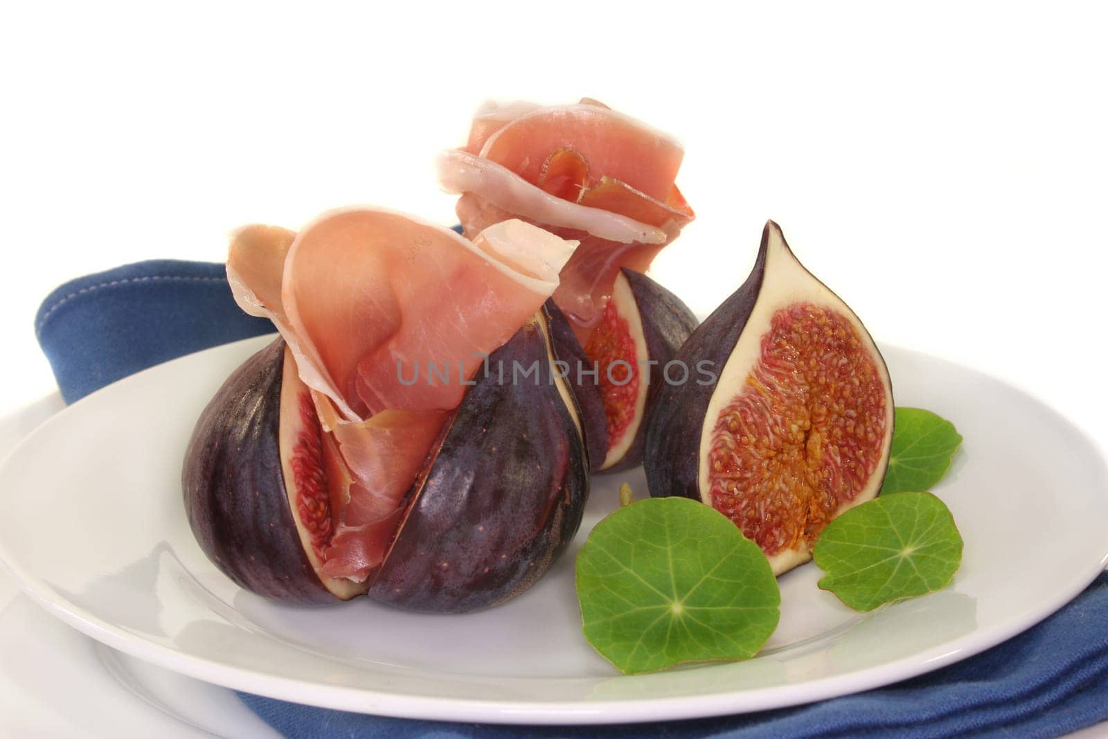 Figs with ham