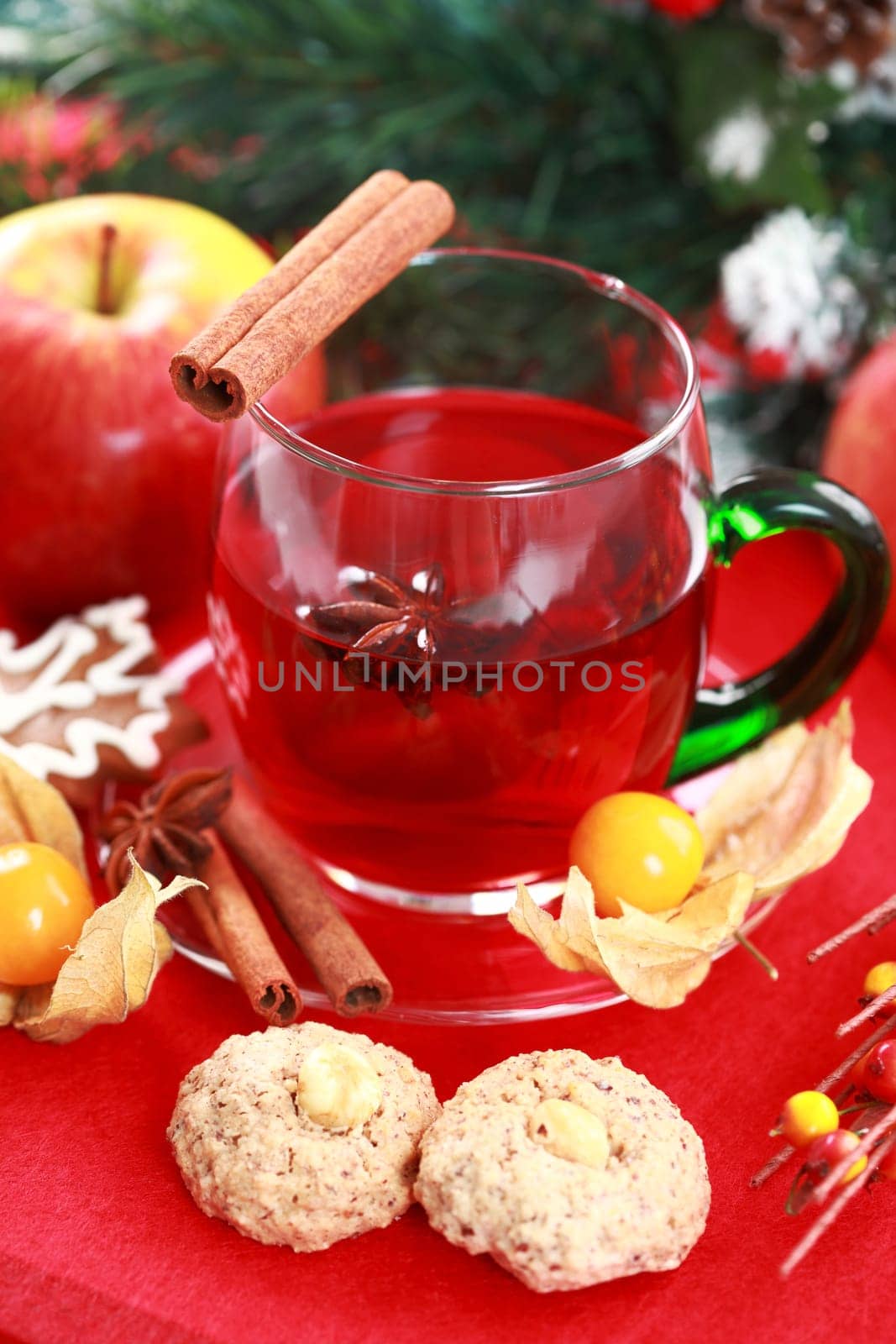 Hot drink for winter and Christmas