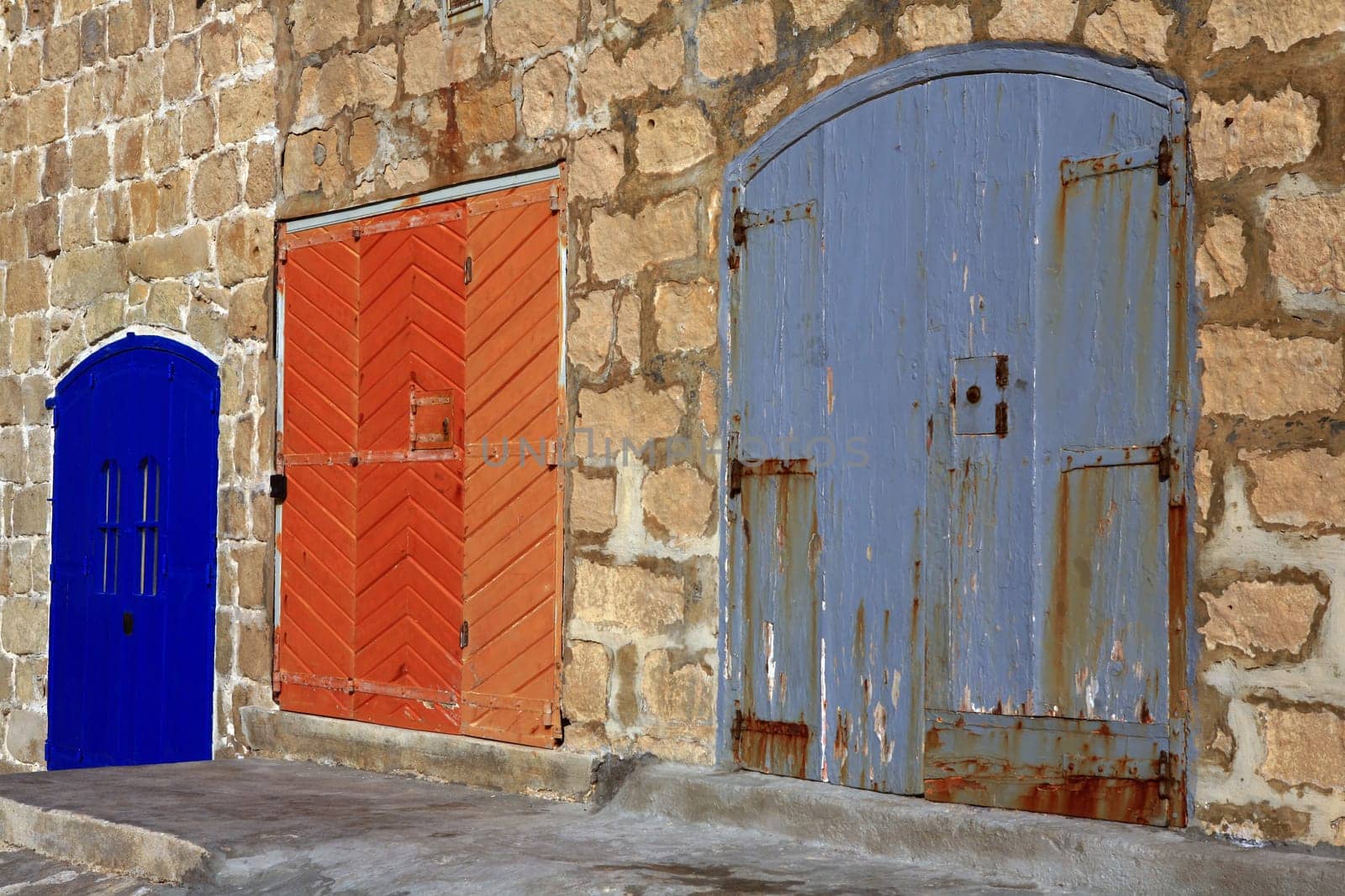 Doors to boat shed