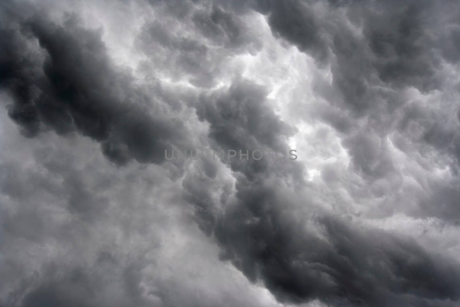 masses of dark clouds - rainy clouds