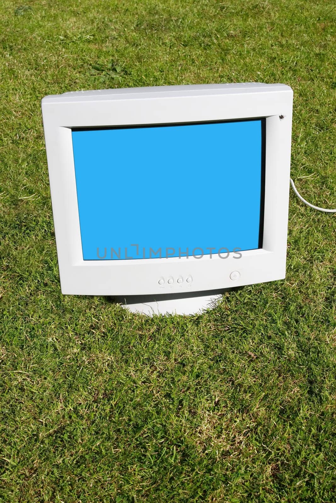 monitor blue
